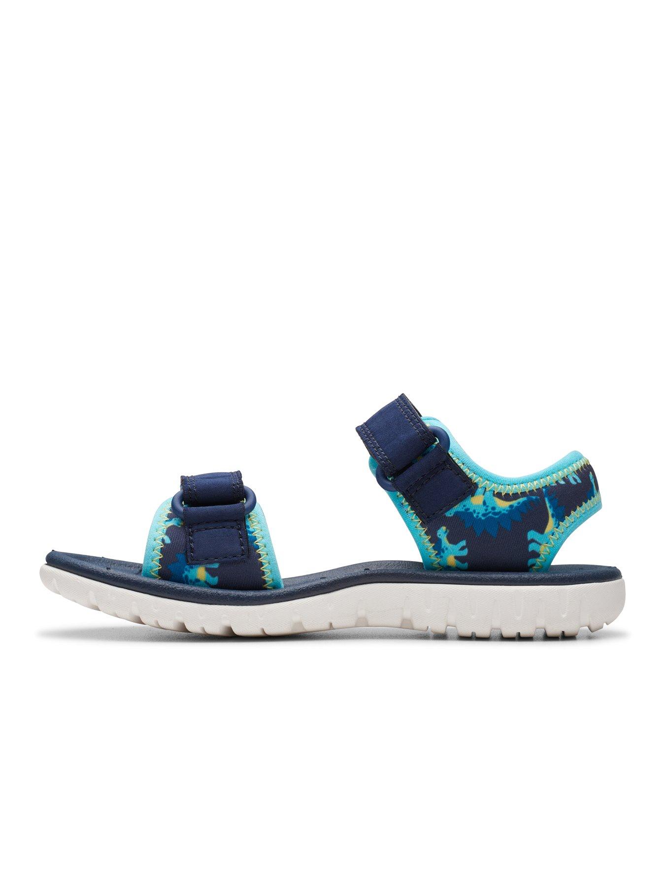 Image 6 of 7 of Clarks Surfing Tide K - Navy