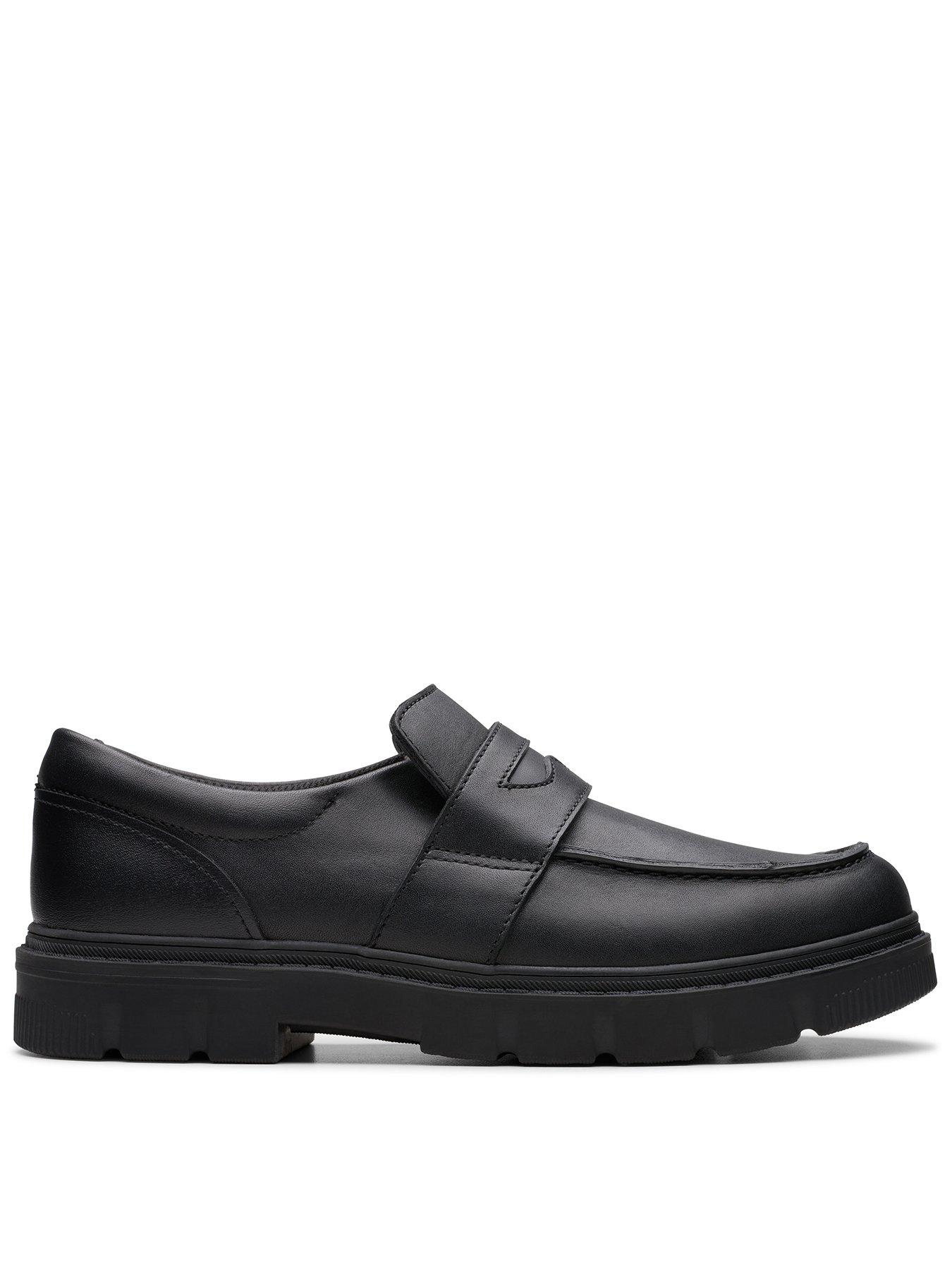 Clarks Lorcam Craft Youth Shoe - Black