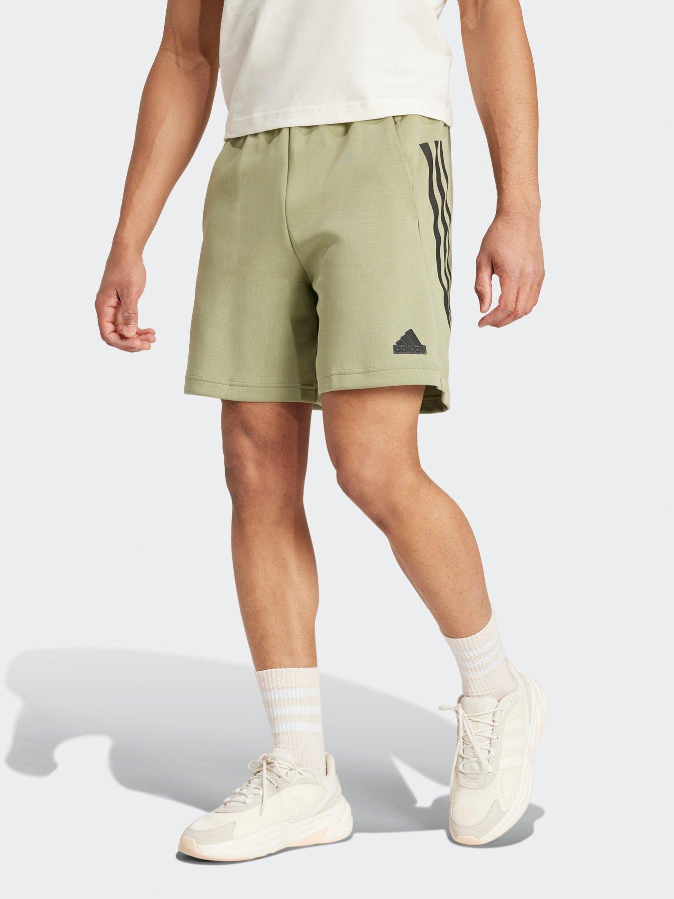 undefined Men's Future Icons 3-Stripes Shorts - Green