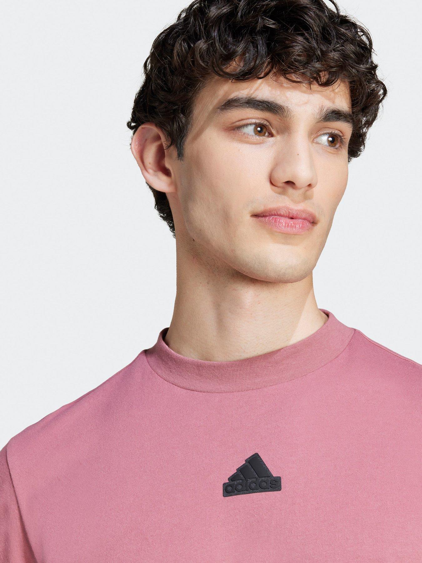 Image 4 of 5 of adidas Sportswear Men's Future Icons 3-Stripes T-Shirt - Red