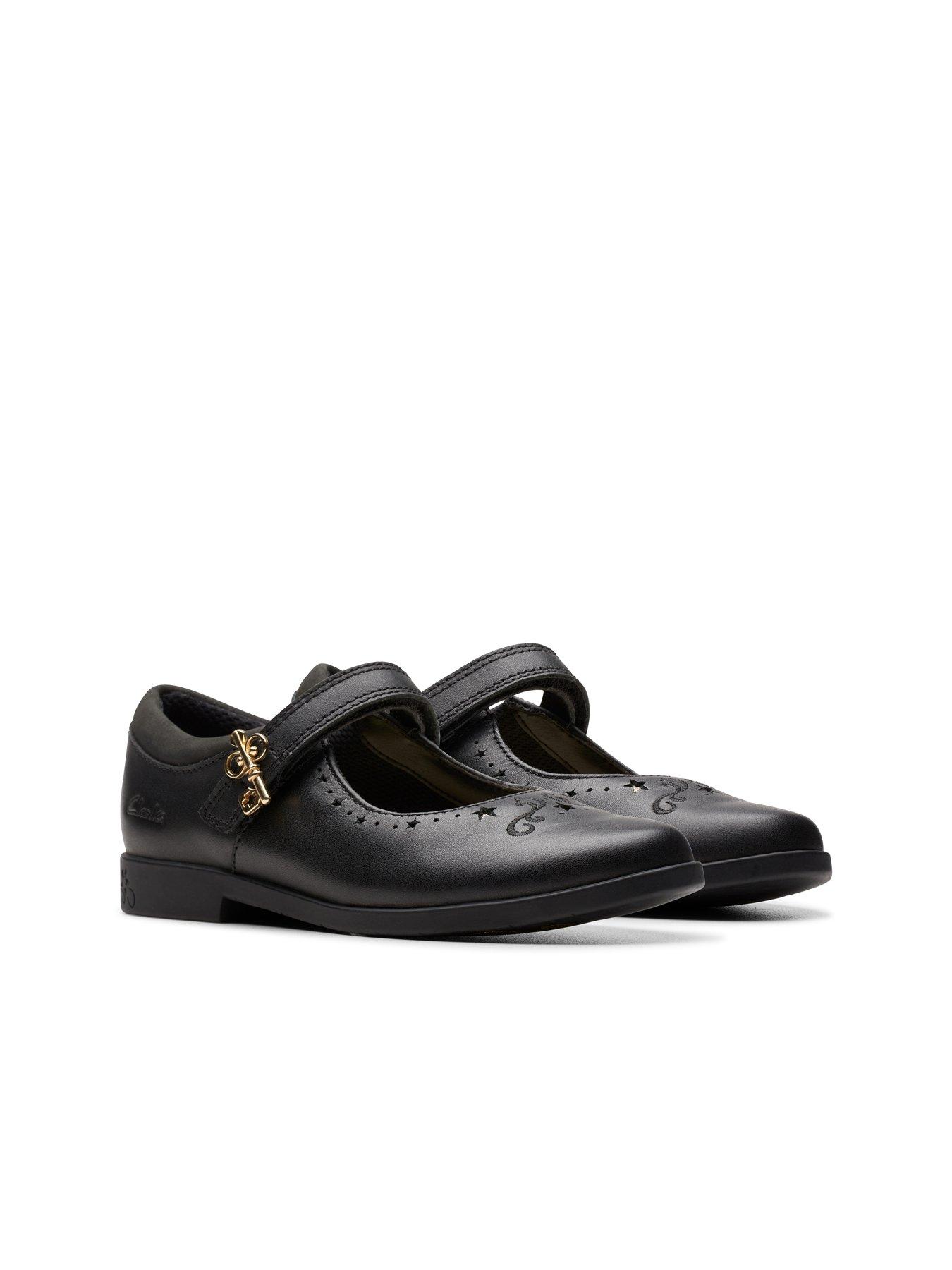 Clarks Nibbles Jig - Scarpe Da Scuola Per Ragazze In Pelle, Modello Senza Chiusura, Colore: (vedi Varianti) - 2