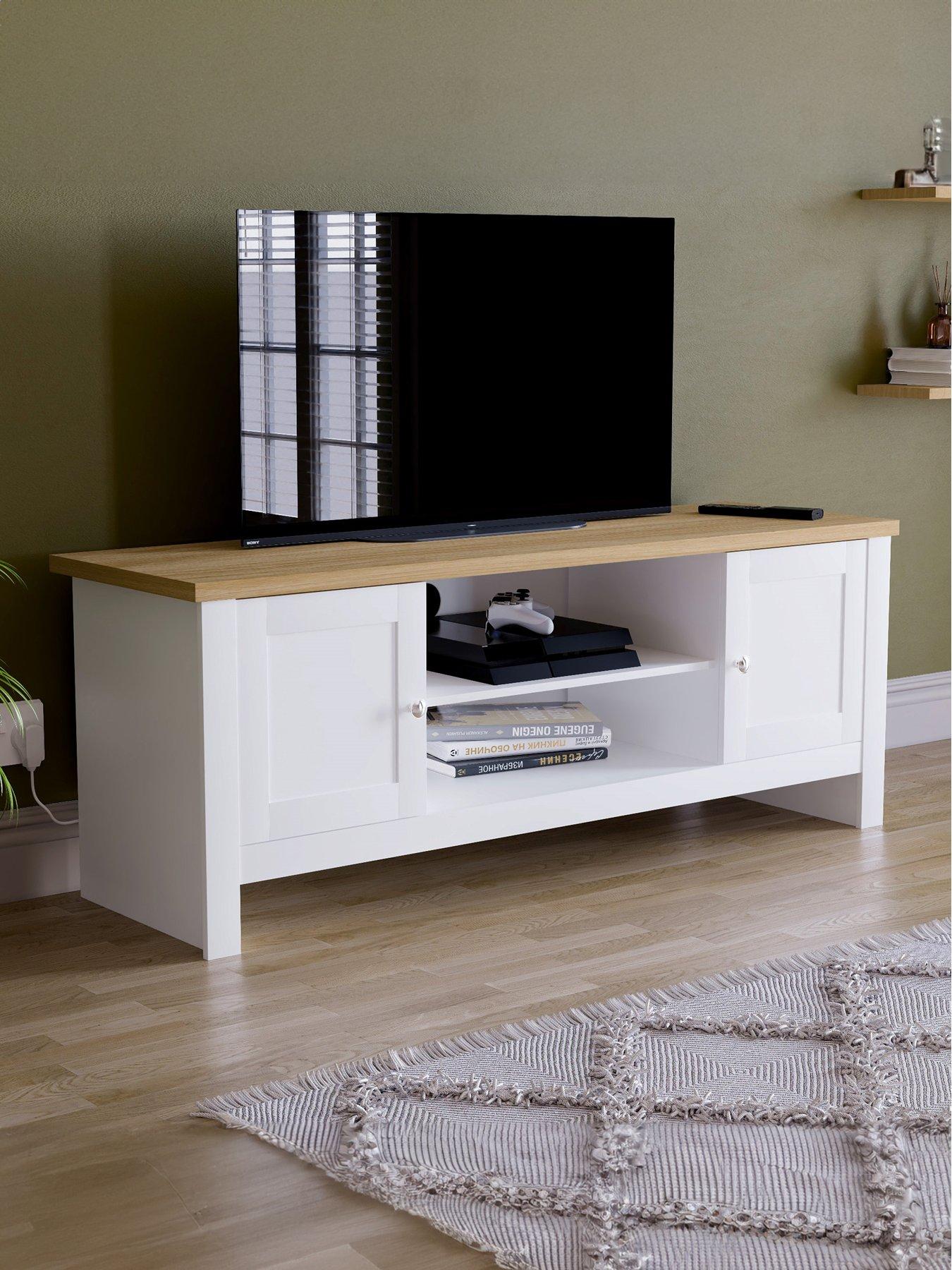 Image of Vida Designs Arlington 2 Door Tv Unit (fits Up To 60")