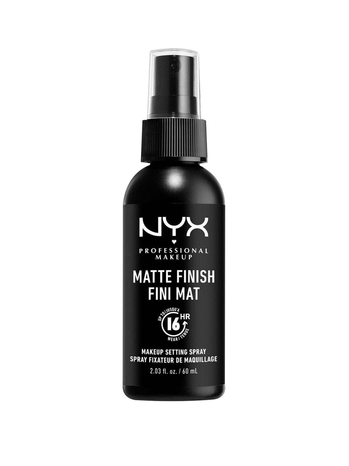 NYX PROFESSIONAL MAKEUP NYX Professional Makeup, Makeup Setting Spray - Matte Long-lasting Shine Free Finish (Pack of 3)