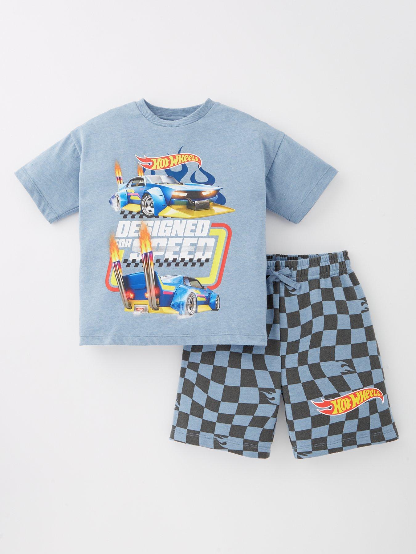 undefined 2 Piece T-Shirt And Short Set - Blue