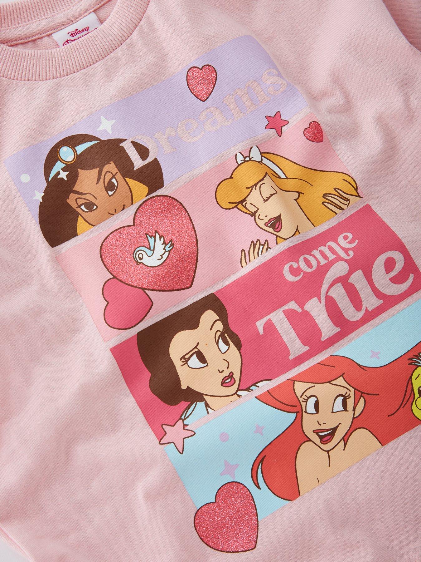 Image 3 of 4 of Disney Princess Oversized T-Shirt - Pink