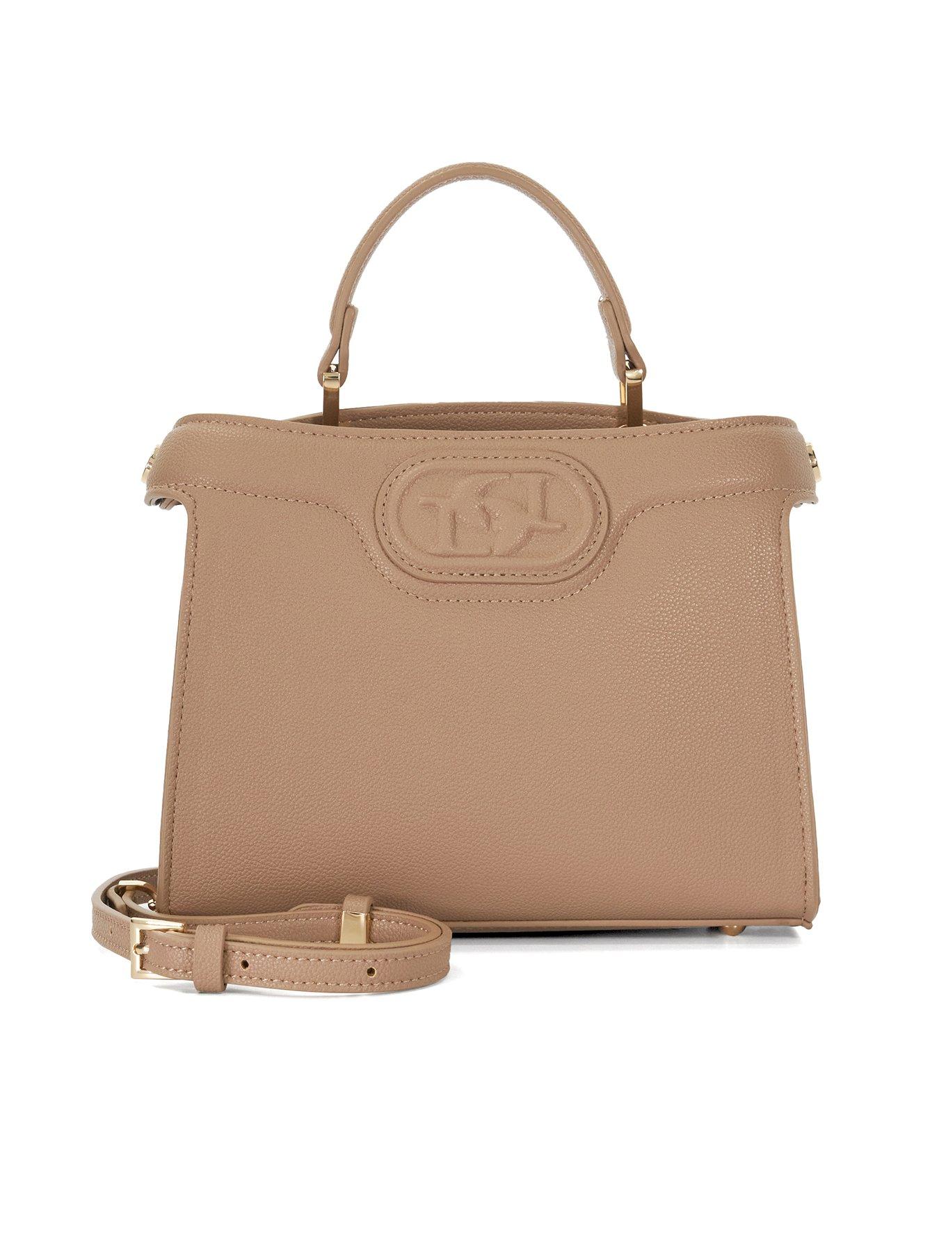 undefined Daily Embossed Logo Tote Bag - Taupe