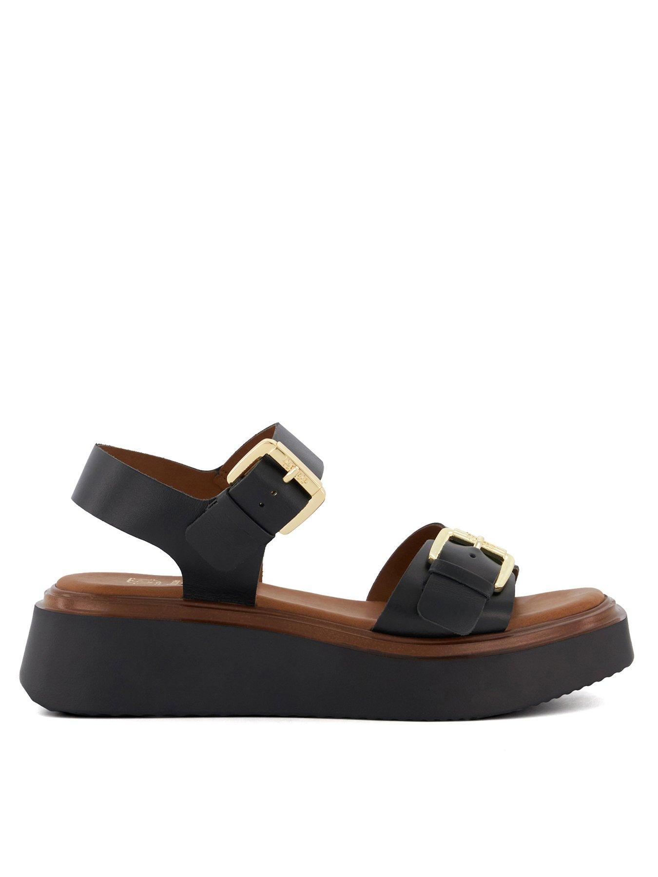 undefined Loells Casual Flatform Sandals - Black