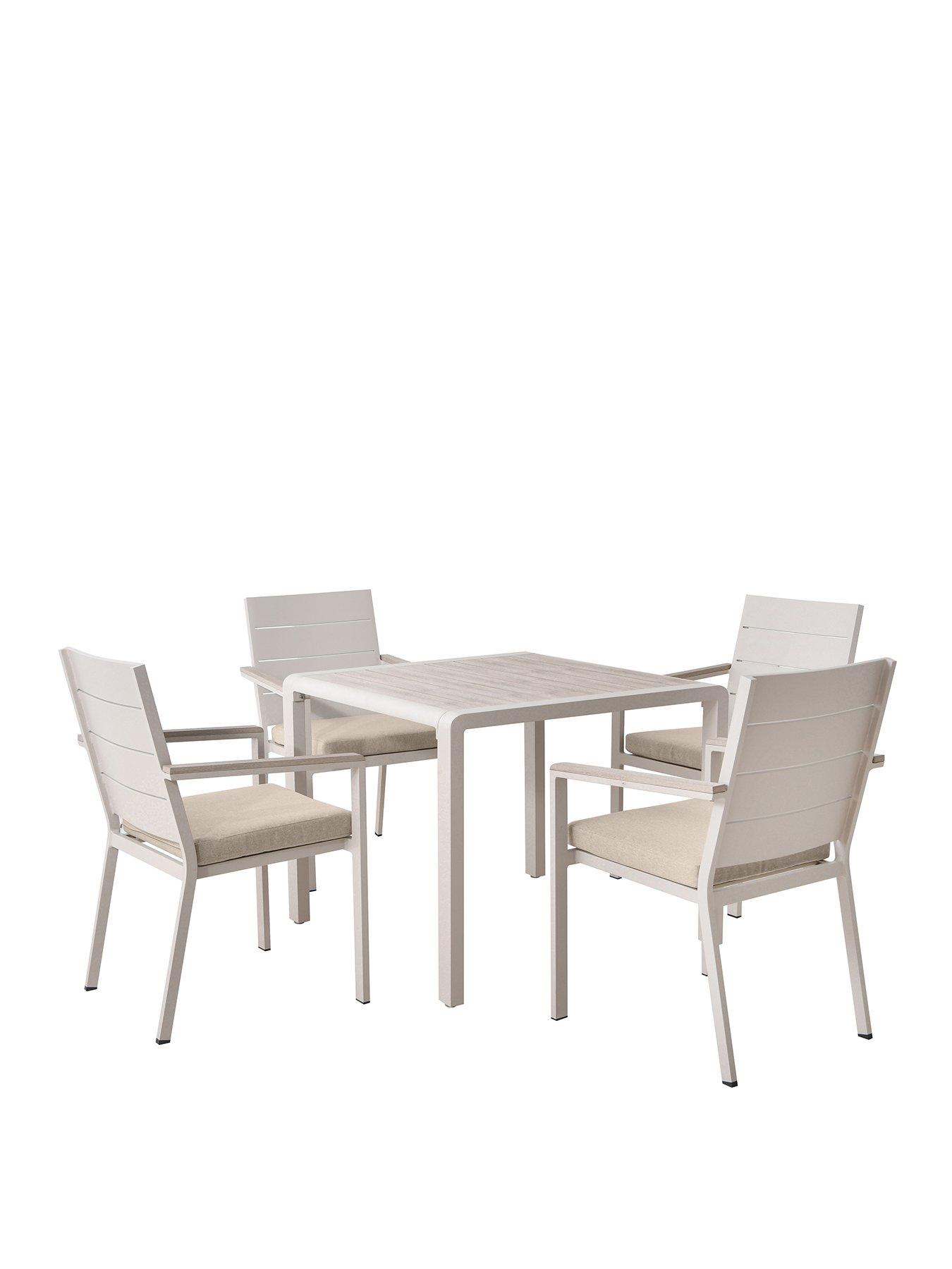 Pacific Lifestyle Aruba Outdoor 4 Seater Dining Set