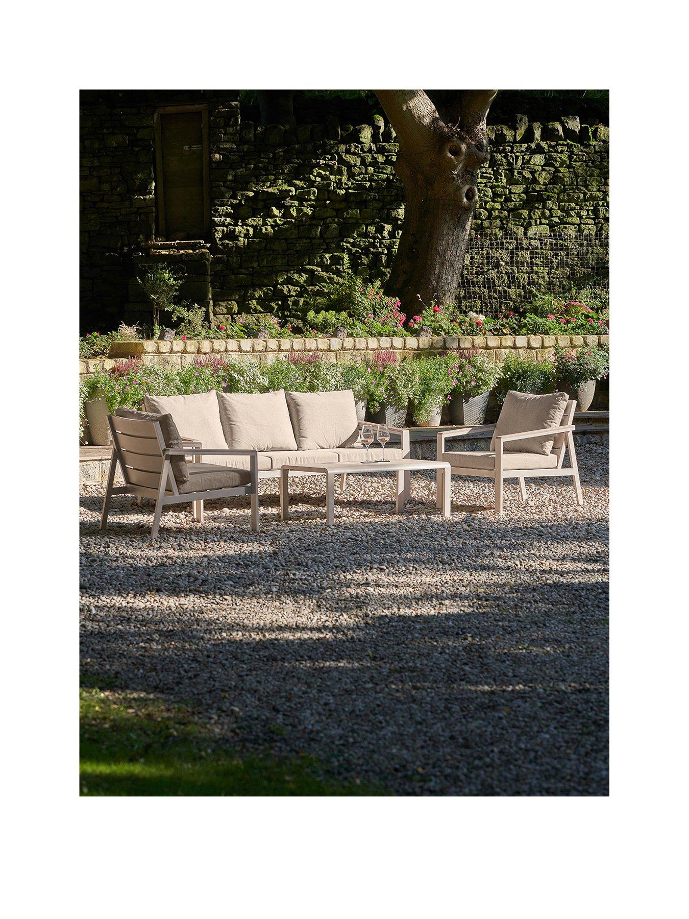 Image 1 of 6 of Pacific Lifestyle Aruba Outdoor Sofa Set