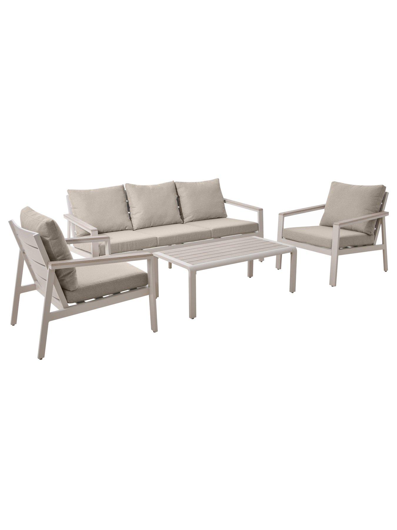 Image 5 of 6 of Pacific Lifestyle Aruba Outdoor Sofa Set