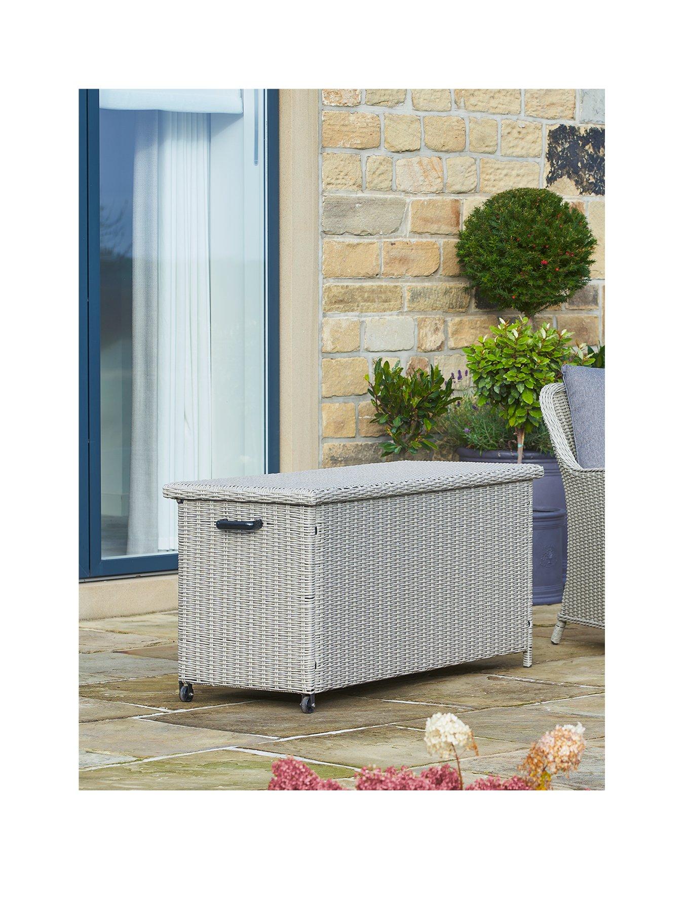 undefined Stone Grey Small Cushion Box K/D