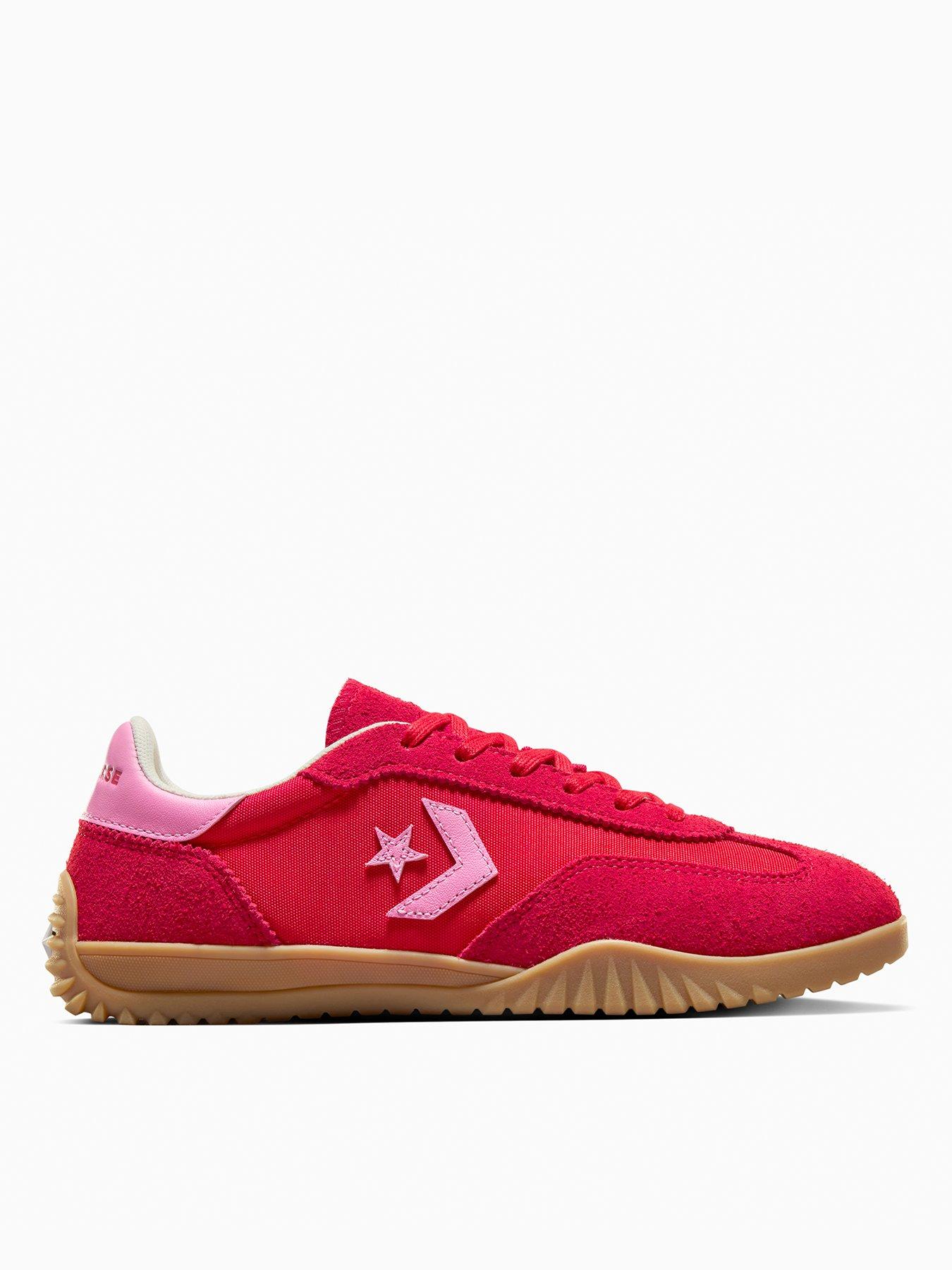 undefined Women's Run Star Trainer - Red/Pink/Egret