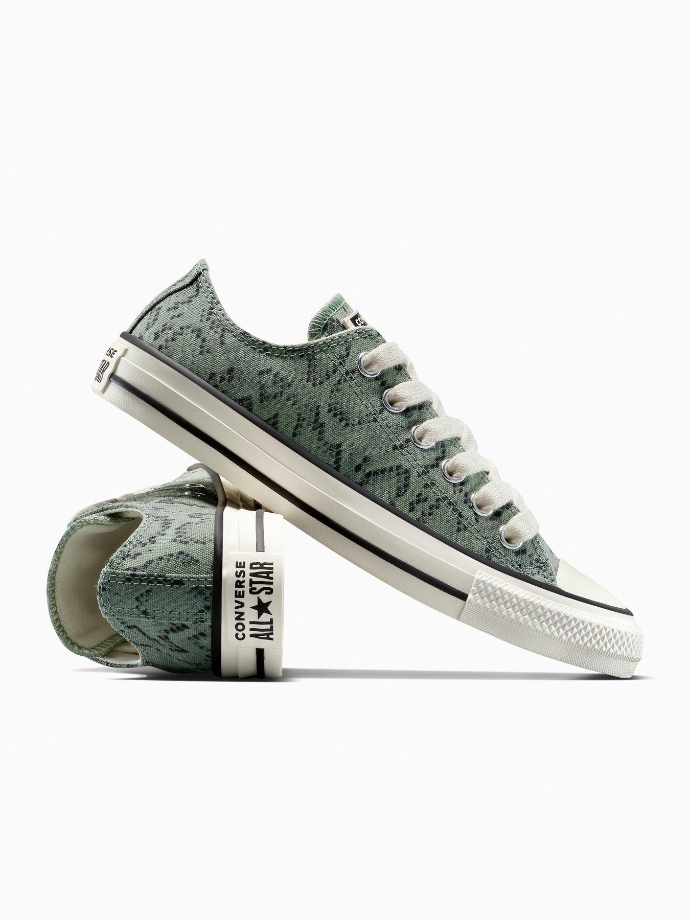 新品未使用【ALL STAR REAL OX】1R133 WHITE SNAKE Converse Women's Chuck Taylor All Star Ox - Snake Print | Very