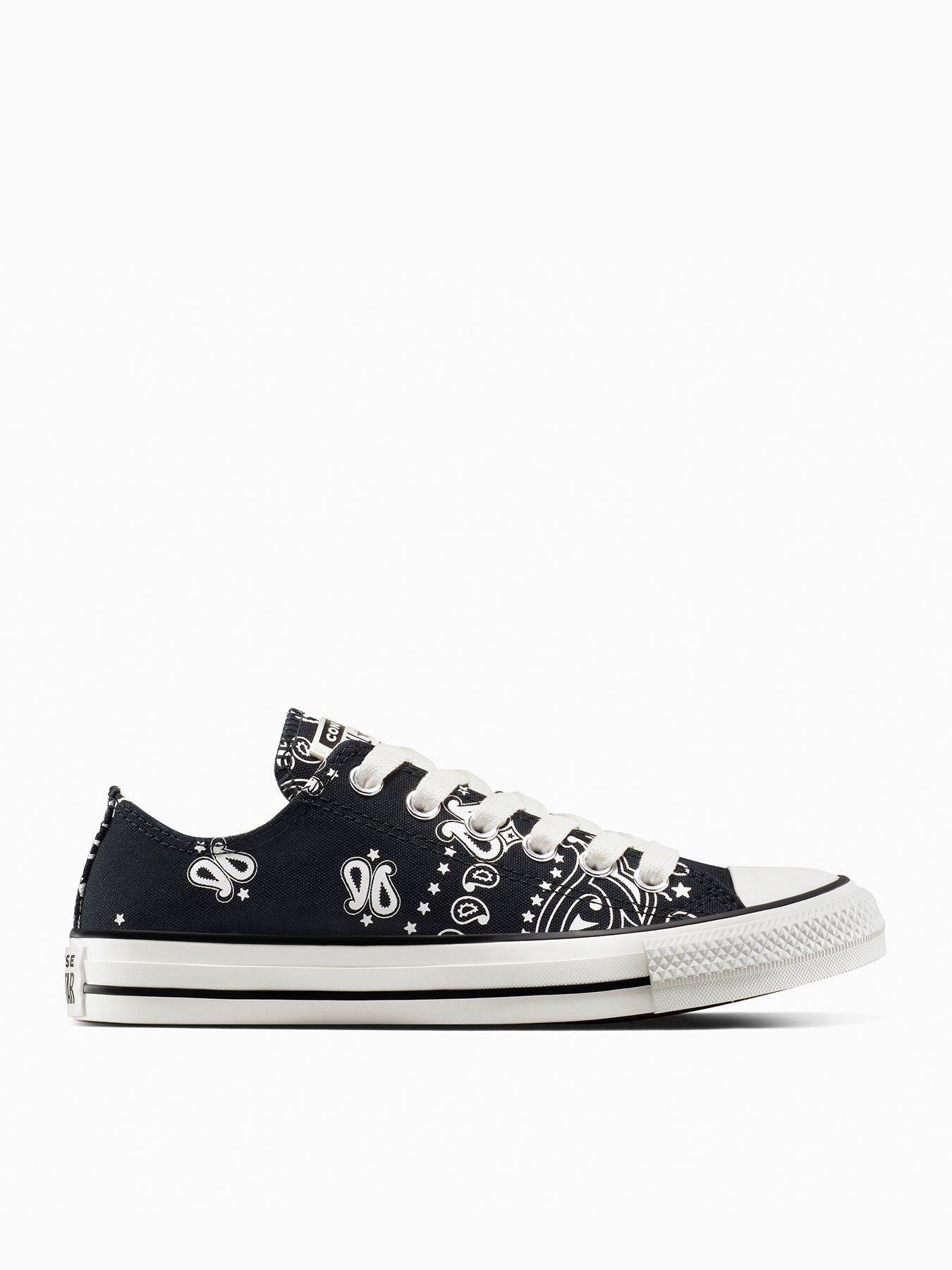 undefined Women's Chuck Taylor All Star Ox - Black/Egret/Black