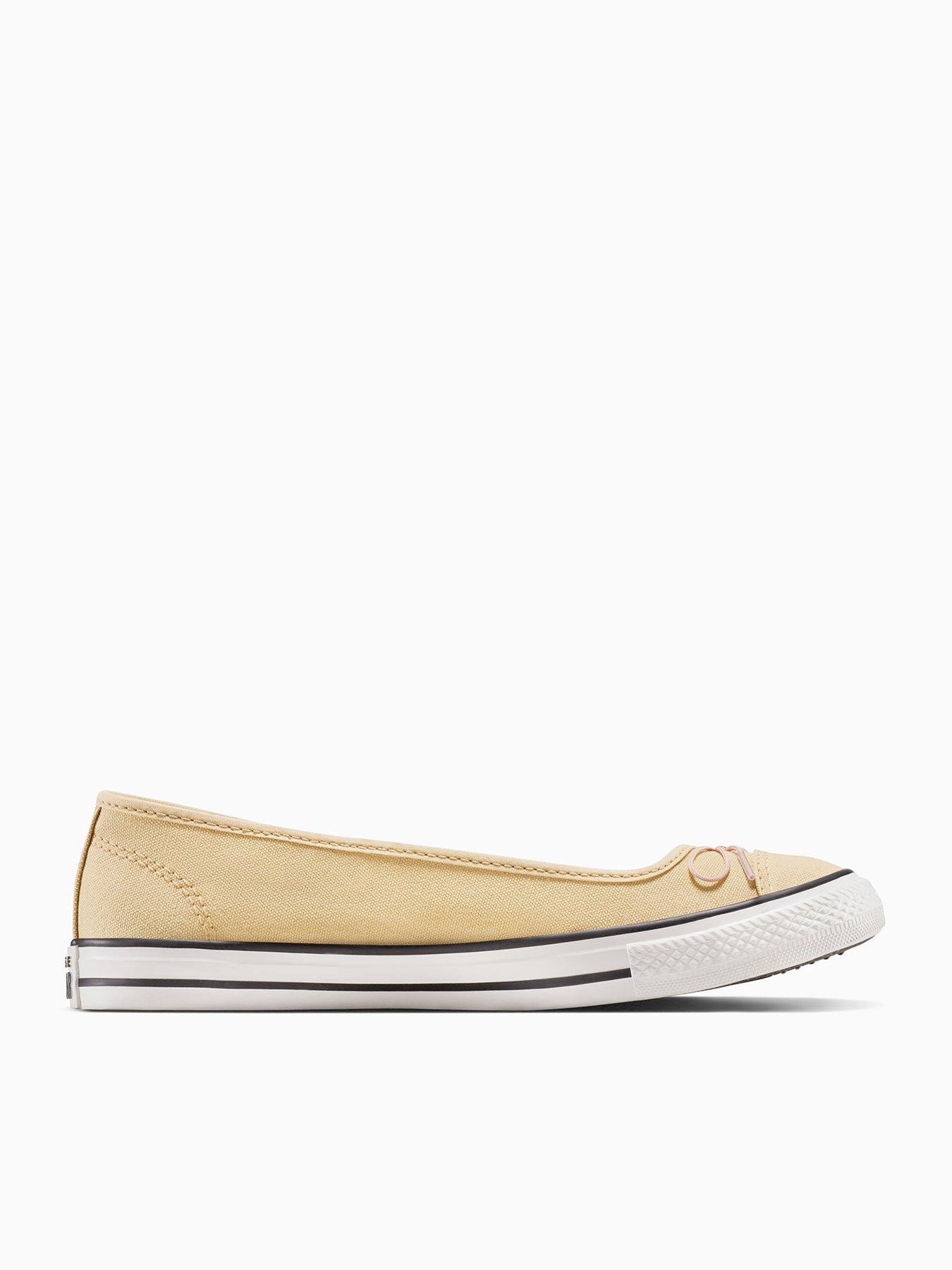 undefined Chuck Taylor All Star Dainty Ballerina - Coastal Dune/Egret/Black