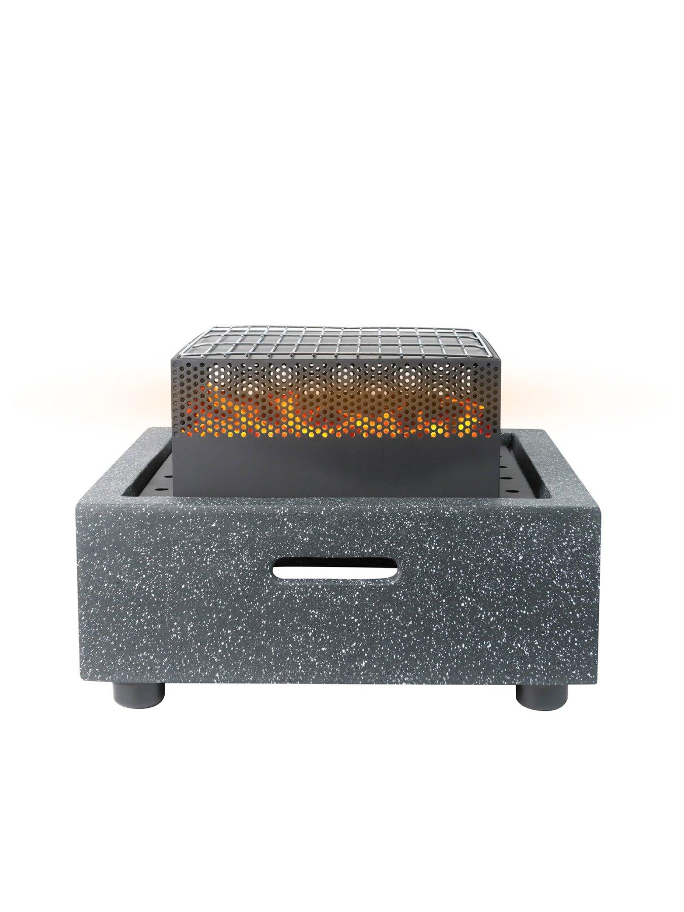 Image 1 of 7 of Streetwize MGO Square Firepit/BBQ