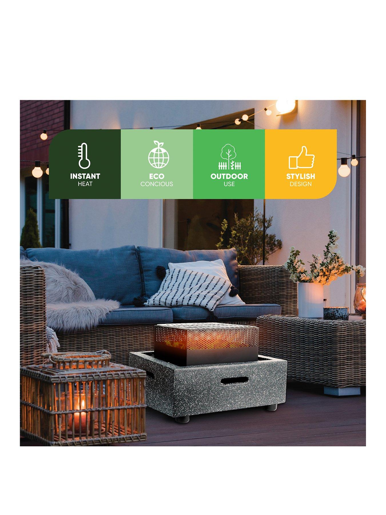Image 3 of 7 of Streetwize MGO Square Firepit/BBQ
