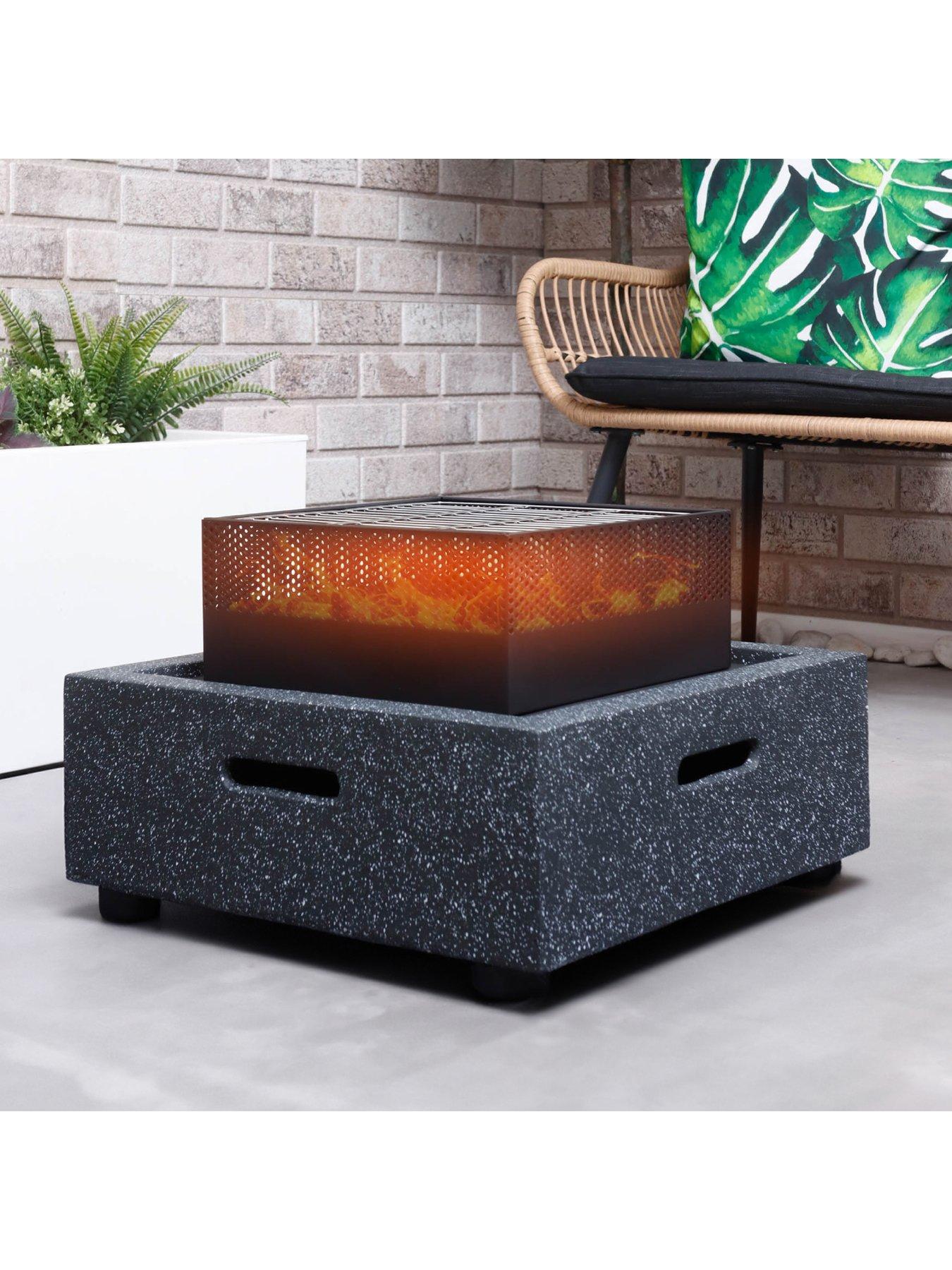Image 7 of 7 of Streetwize MGO Square Firepit/BBQ