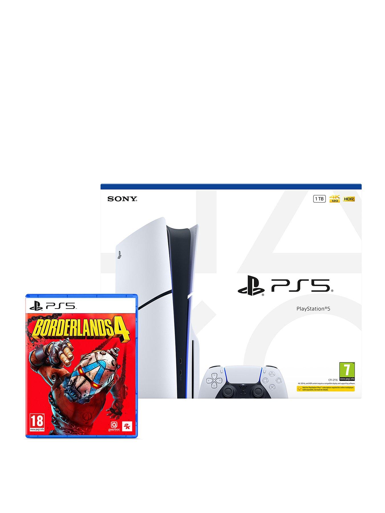 Image 1 of 8 of Playstation PlayStation 5&nbsp;Disc&nbsp;Console &ndash; 1TB&nbsp;&amp; Borderlands 4