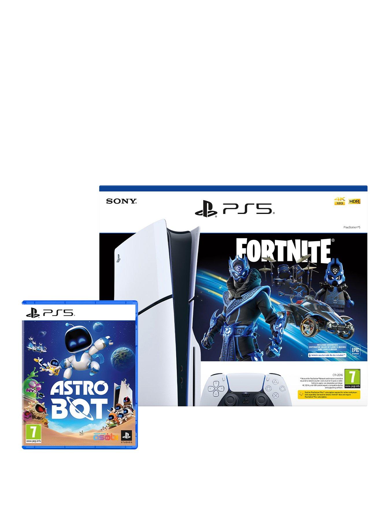 undefined Disc Console - Fortnite® Cobalt Star Bundle  &  Astro Bot