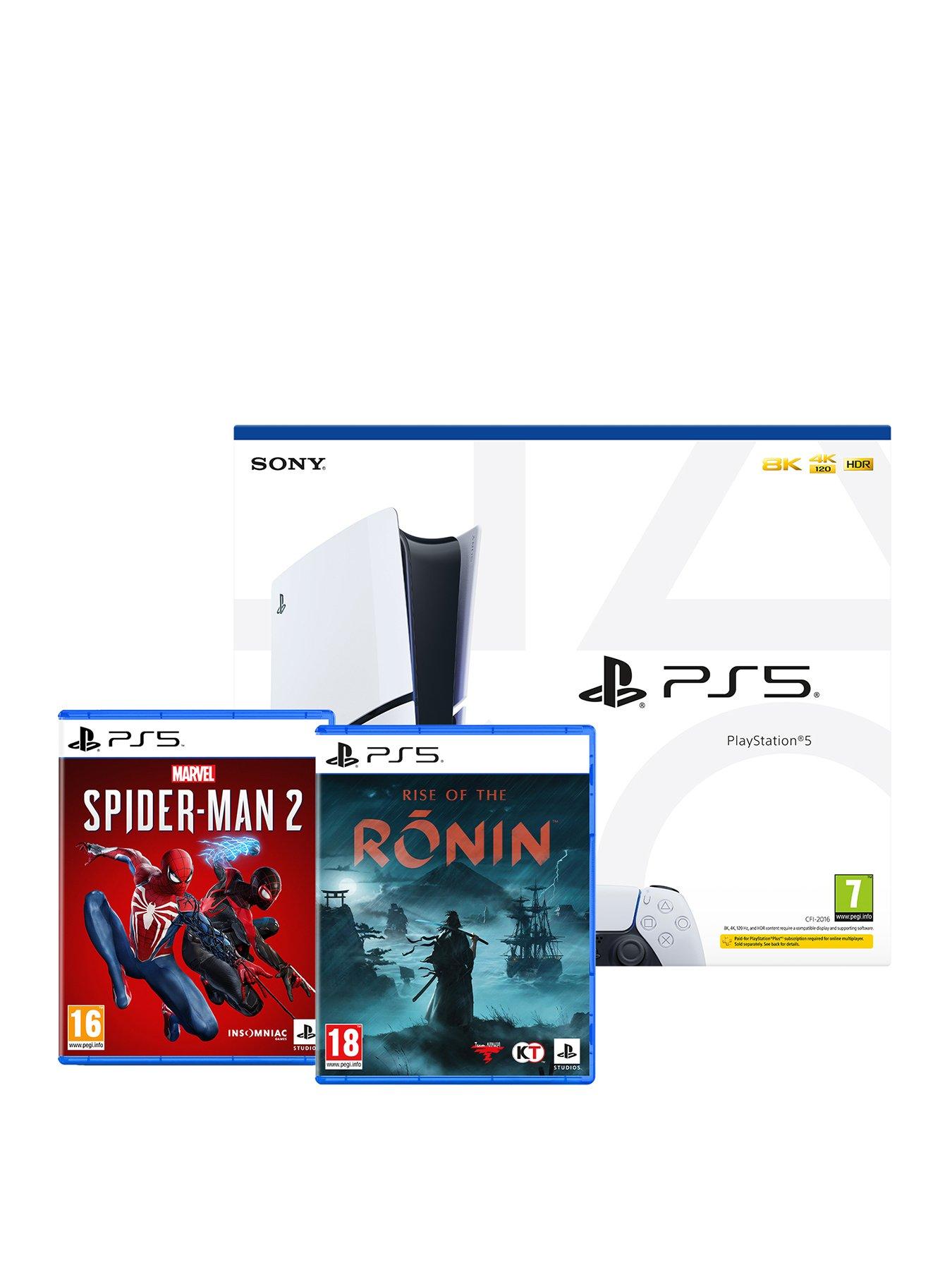 undefined Disc Console with Rise of The Ronin  &  Marvel's Spider-Man 2