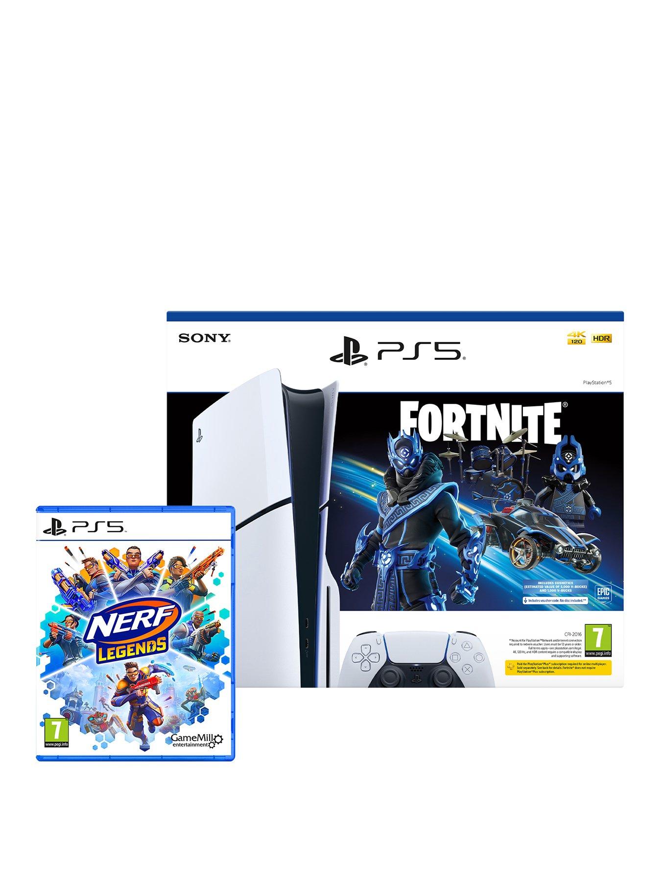 undefined Disc Console - Fortnite® Cobalt Star Bundle  &  Nerf Legends