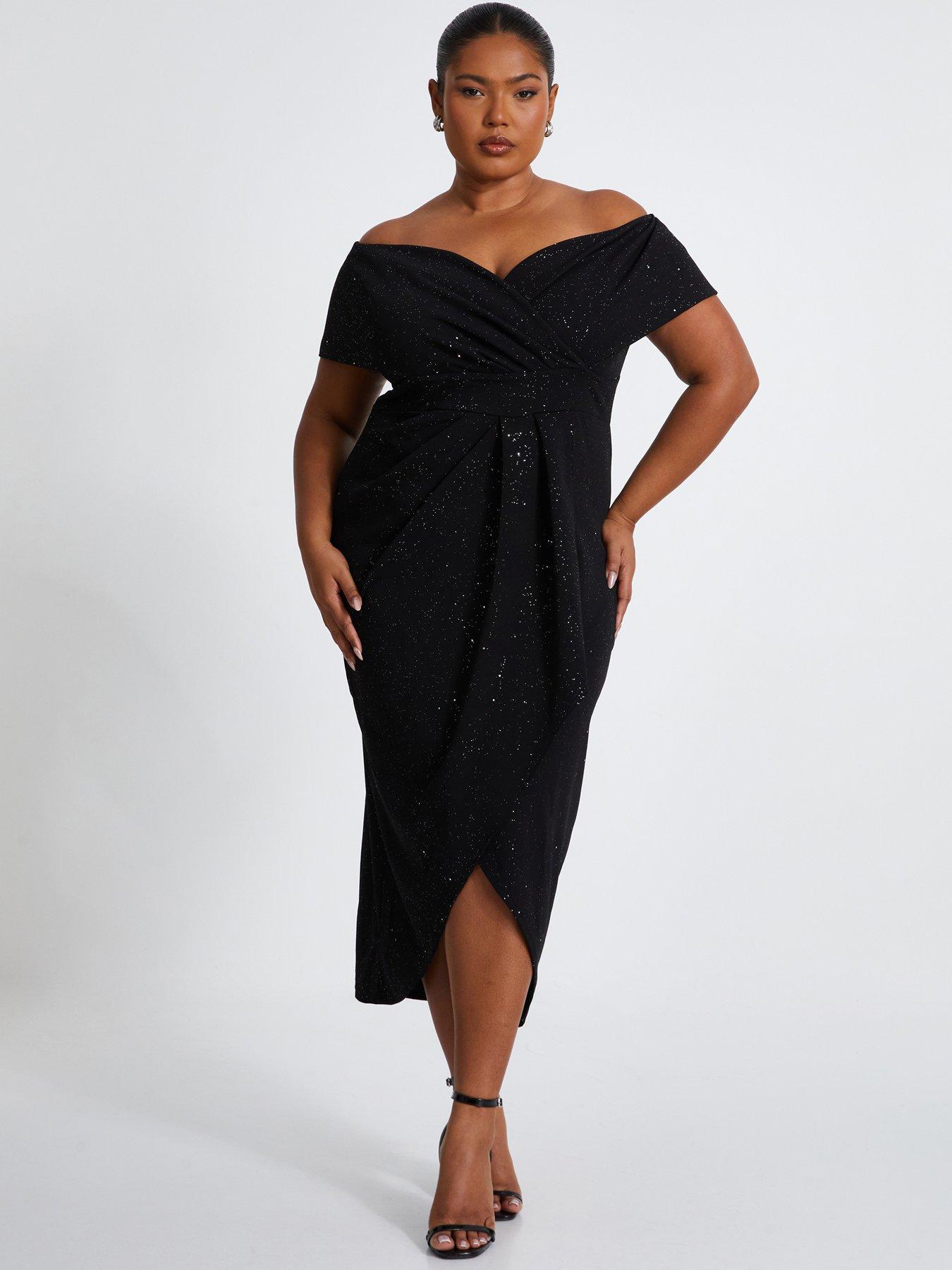 Quiz dresses plus size hotsell