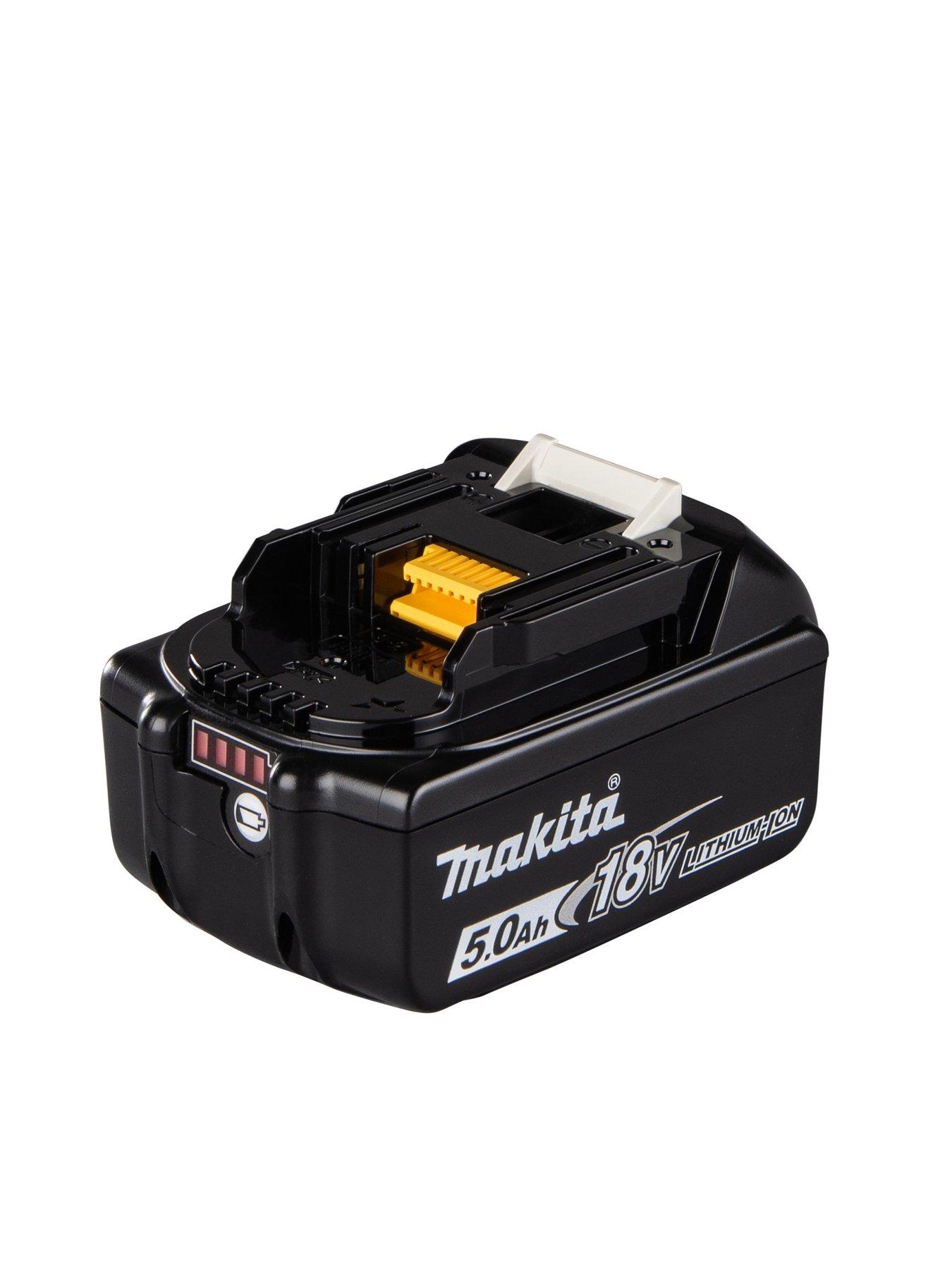 Image 2 of 5 of Makita 18V LXT Power Source Kit 2 X 5Ah Batteries, Fast Charger &amp; Makpac Carry Case