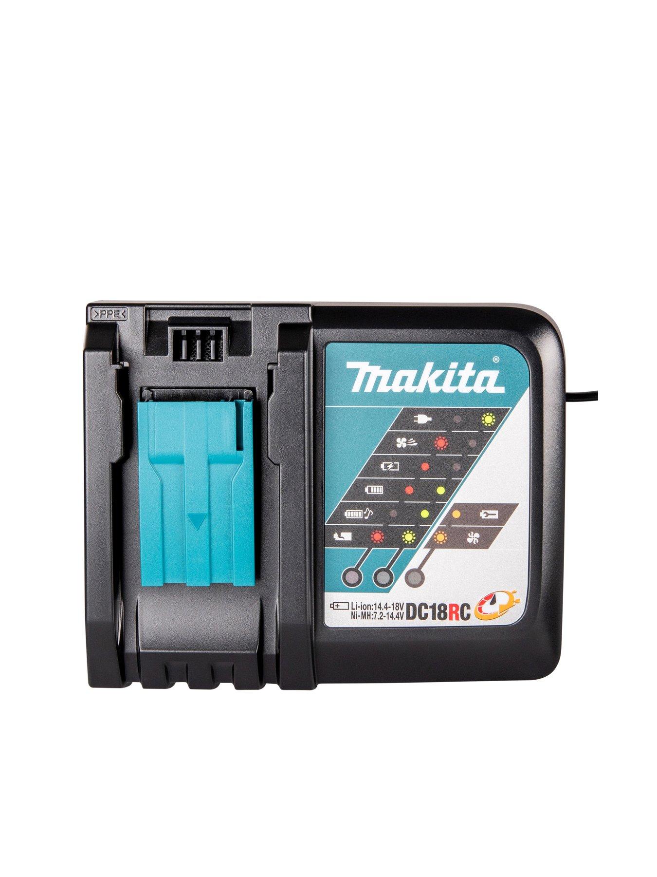 Image 3 of 5 of Makita 18V LXT Power Source Kit 2 X 5Ah Batteries, Fast Charger &amp; Makpac Carry Case