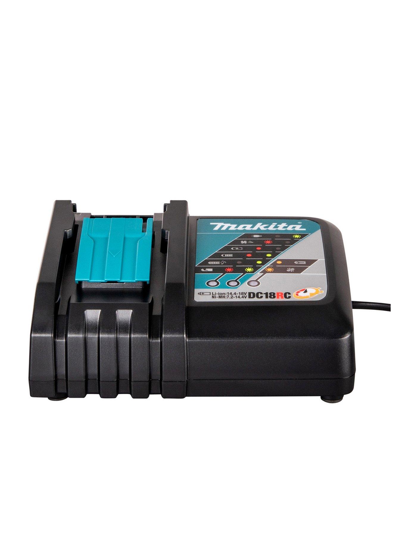 Image 4 of 5 of Makita 18V LXT Power Source Kit 2 X 5Ah Batteries, Fast Charger &amp; Makpac Carry Case