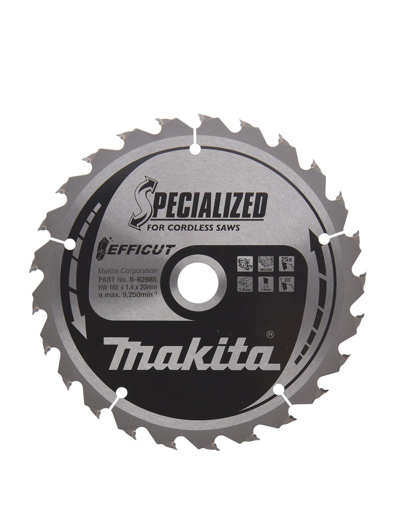 undefined Efficut 165mm Circular Saw Blade. Specifically designed for cordless circular saws