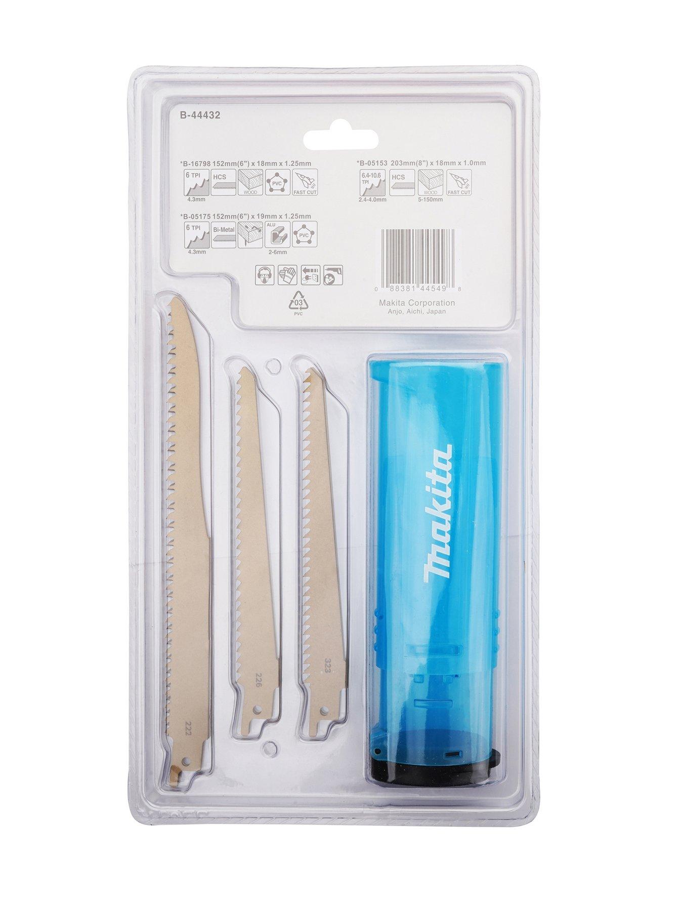 Image 5 of 6 of Makita 6 Piece Reciprocating Saw Blade Set