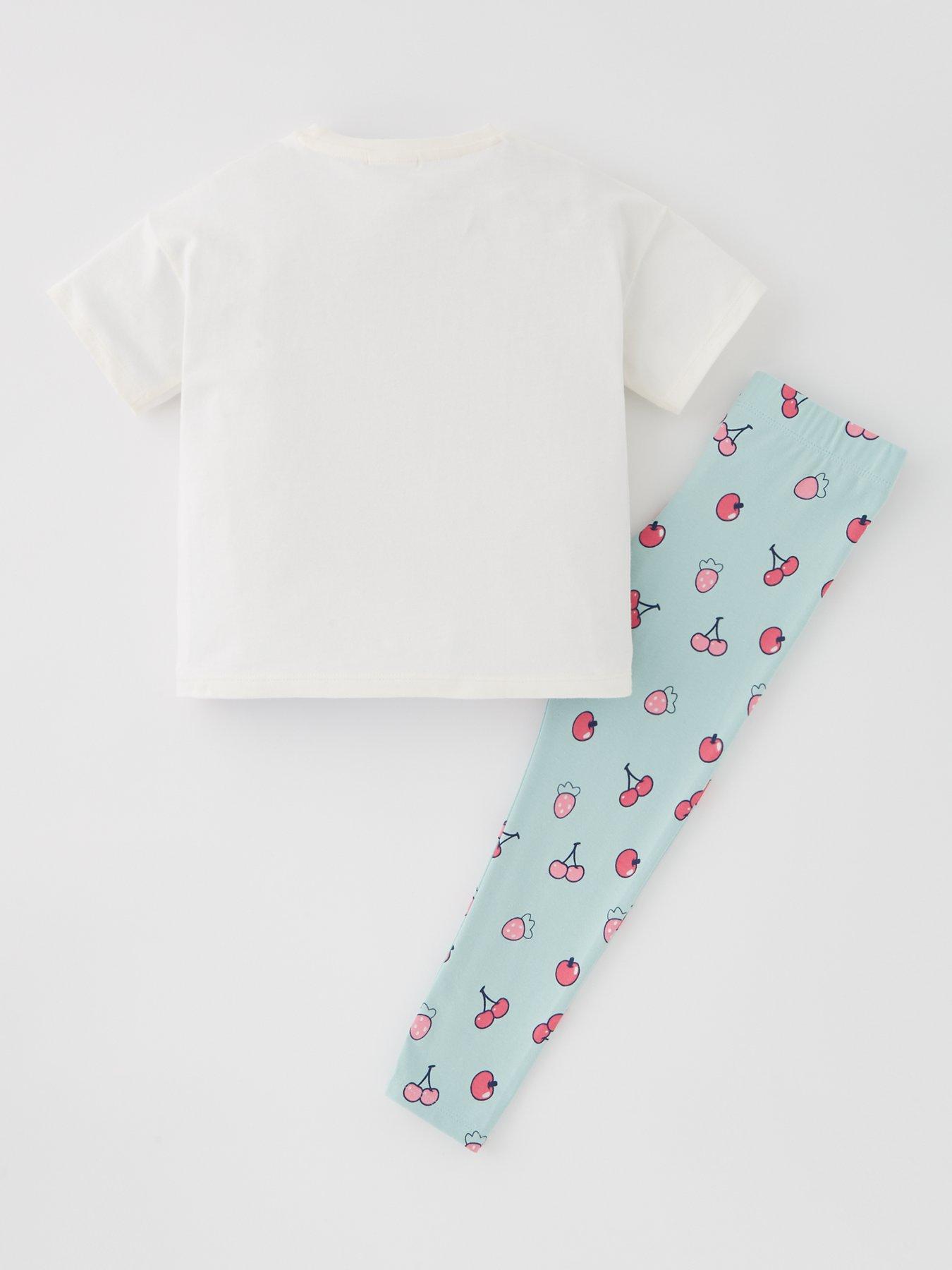 Image 2 of 5 of Bluey Short Sleeve Top Legging Set - Beige