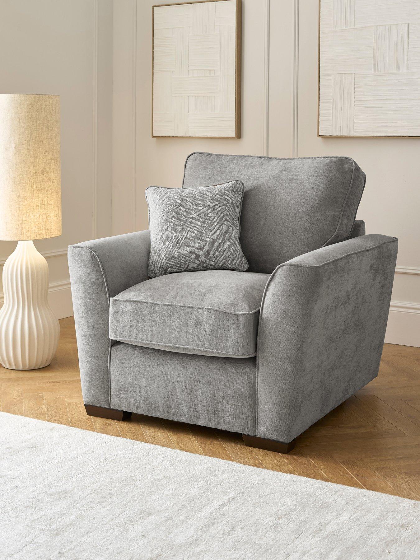 The Very Collection Treviso Fabric Armchair - Made to Order in the UK - FSC® Certified