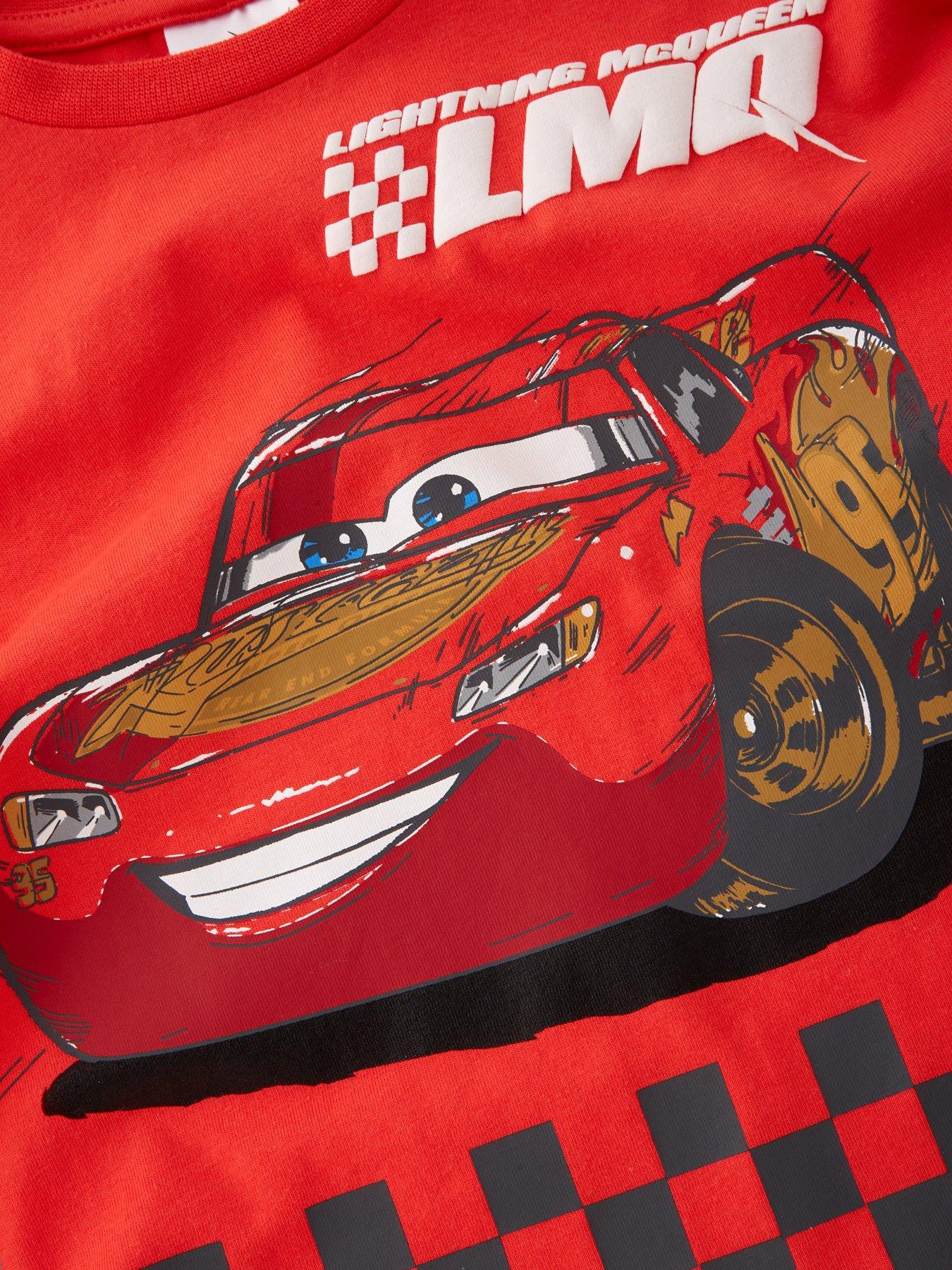 Image 4 of 5 of Disney Cars Oversized T-Shirt - Red
