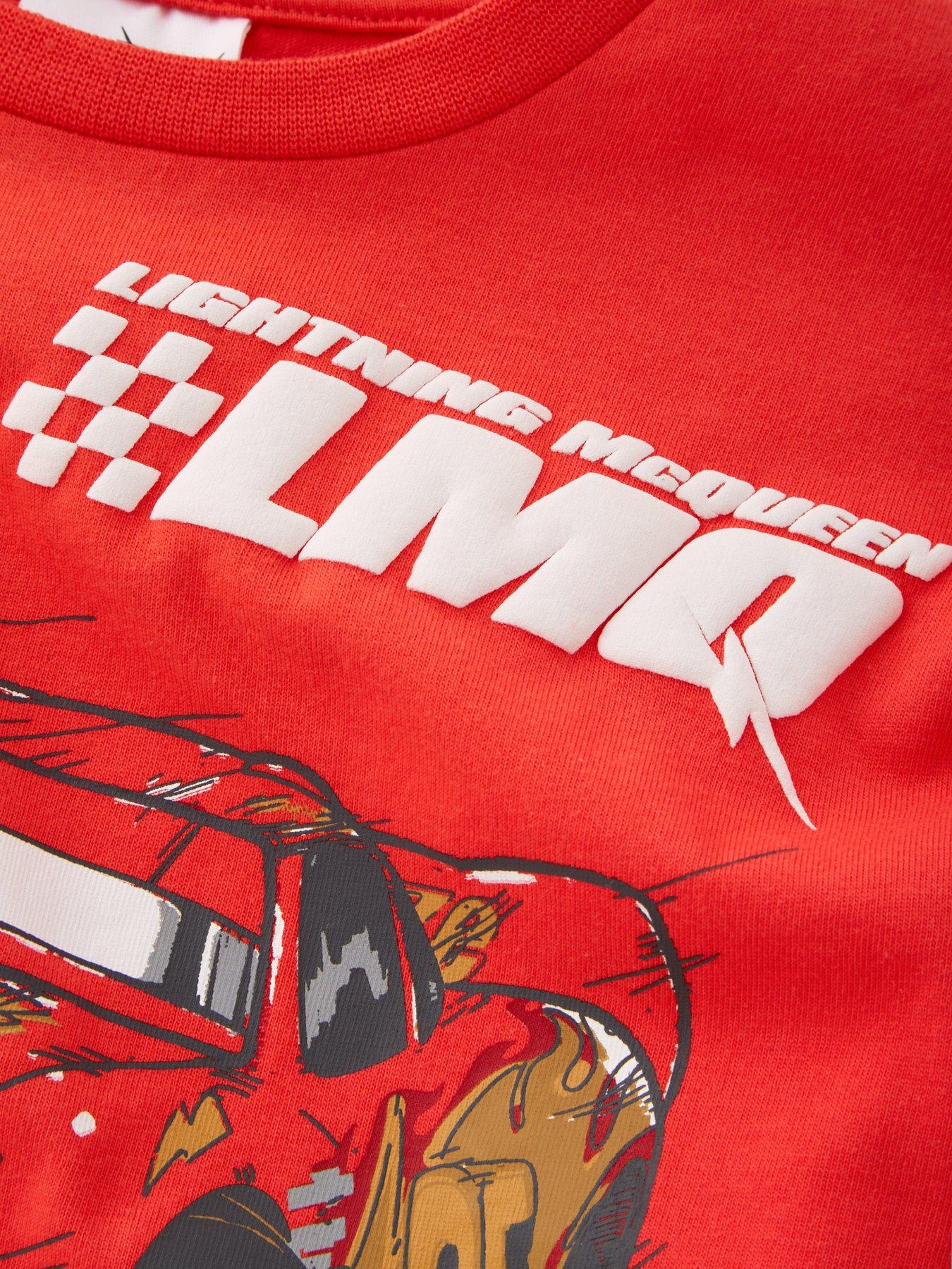 Image 5 of 5 of Disney Cars Oversized T-Shirt - Red