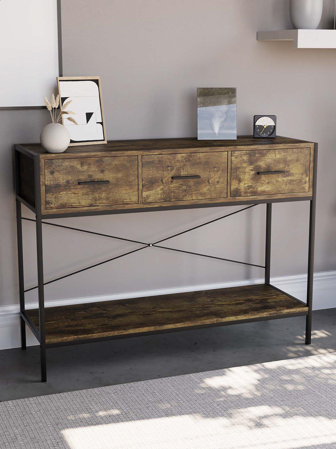 undefined Brooklyn 3 Drawer Console Table