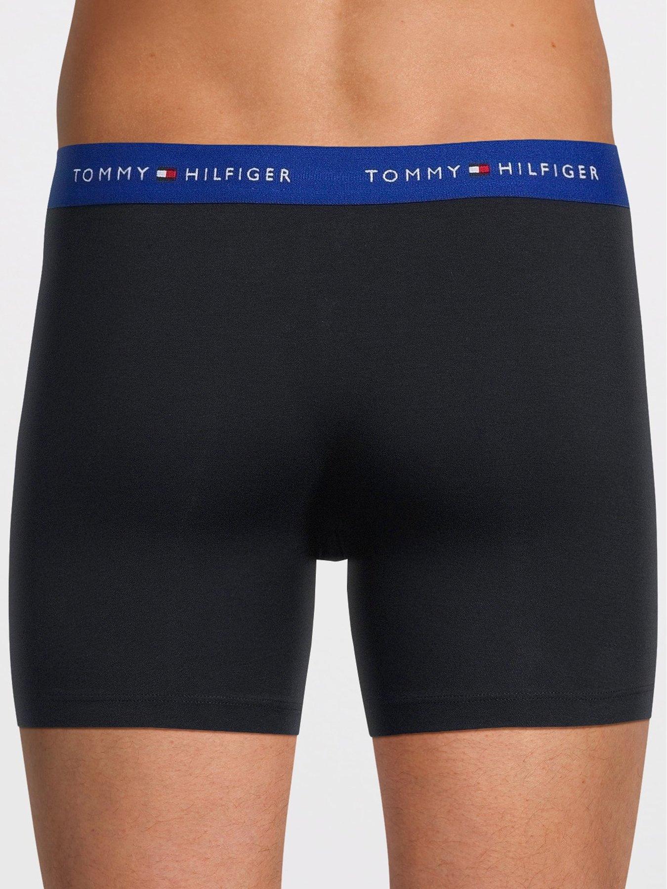 Image 3 of 3 of Tommy Hilfiger 3 Pack Contrast Waistband Boxer Briefs - Multi