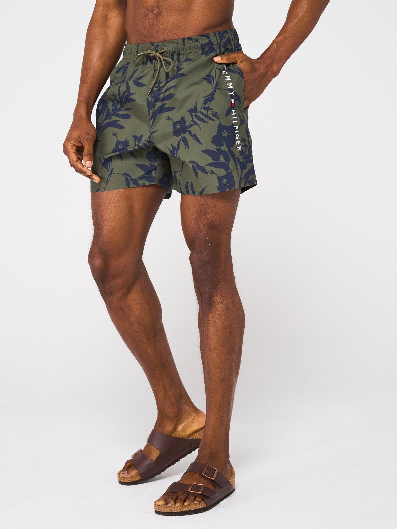 undefined Medium Drawstring Floral Print Swim Shorts - Multi