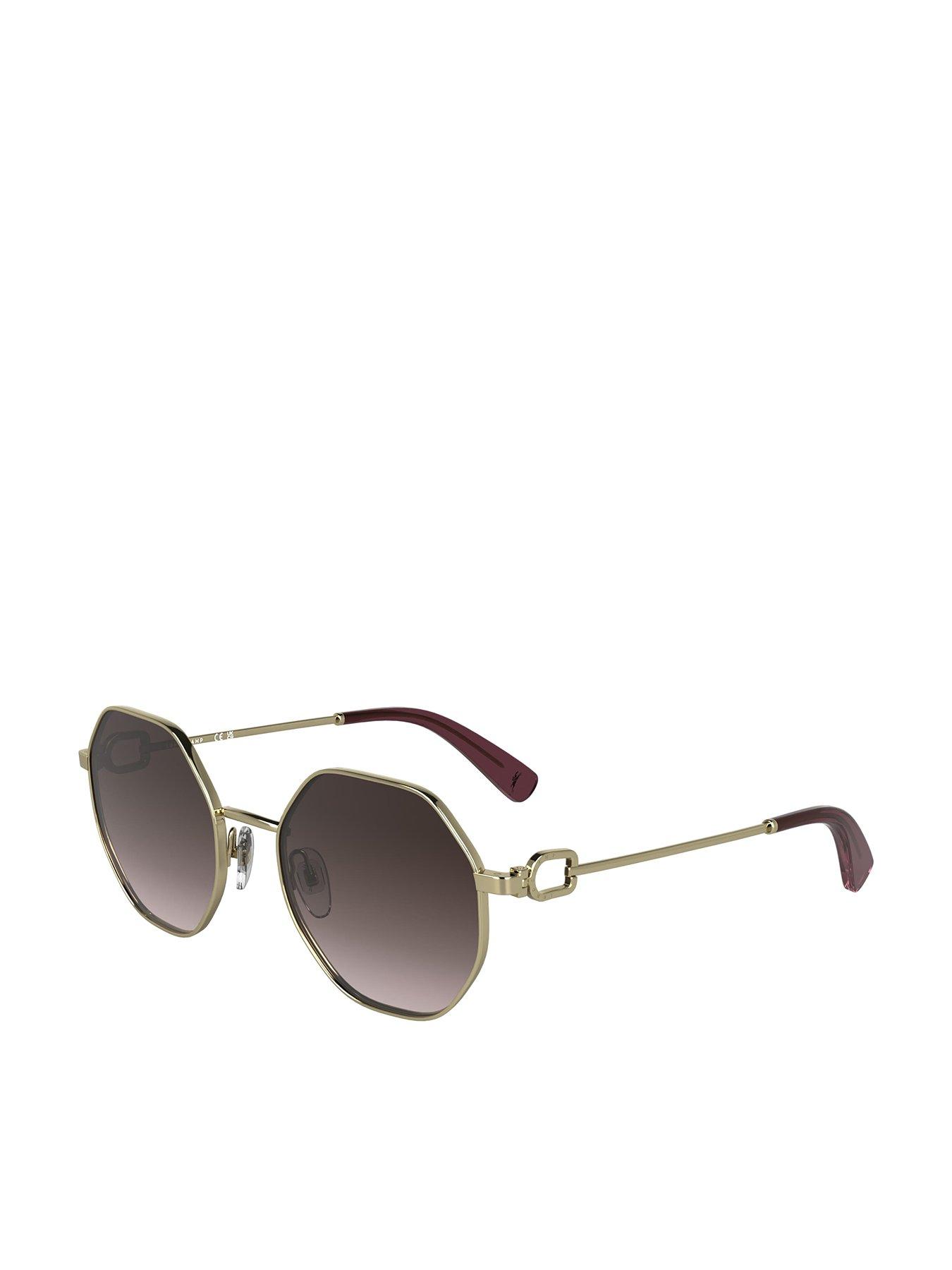 Longchamp Gold Metal Sunglasses main image 1