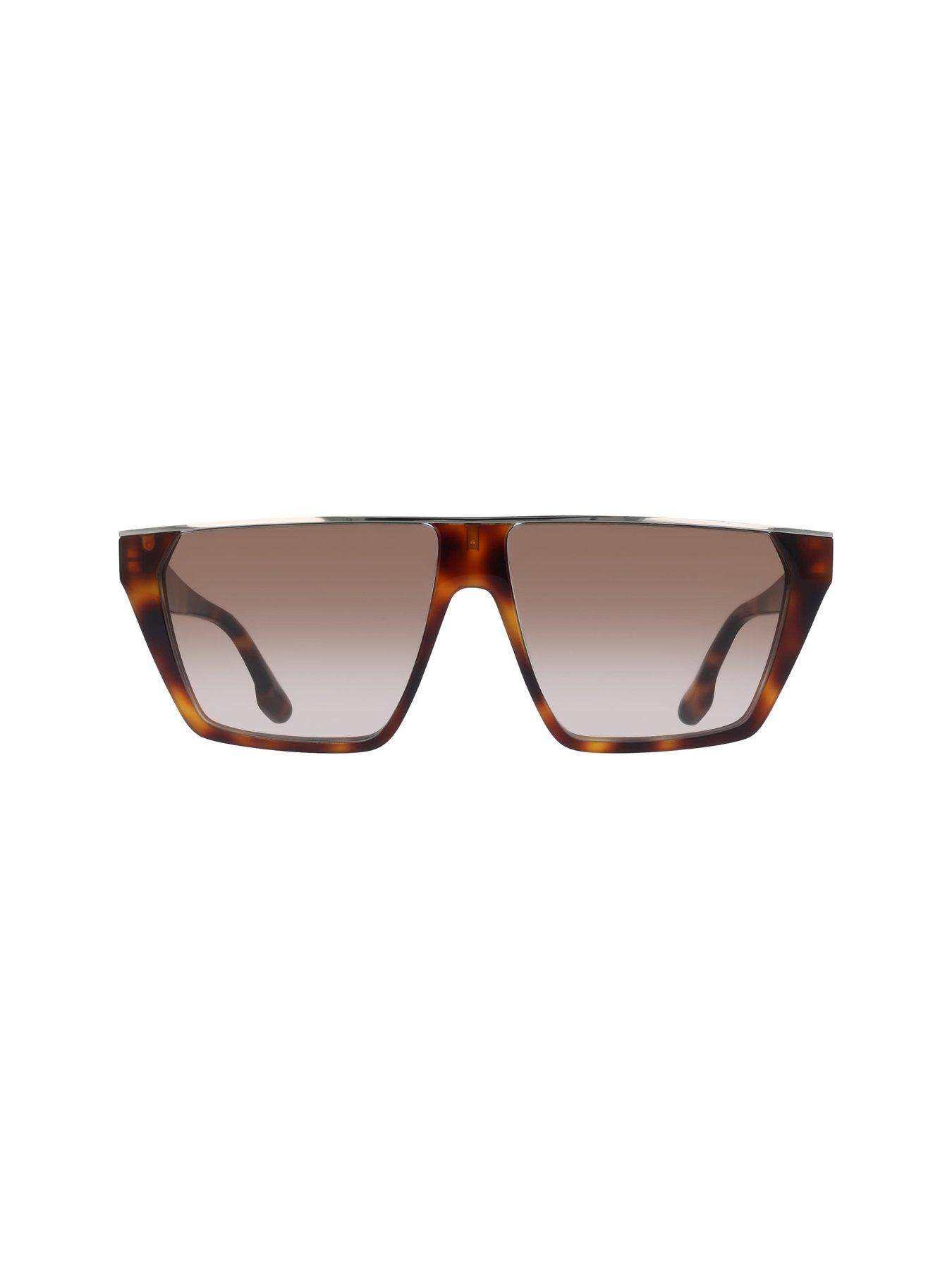 Image 2 of 4 of VICTORIA BECKHAM VB683S Modified Rectangle Acetate Sunglasses