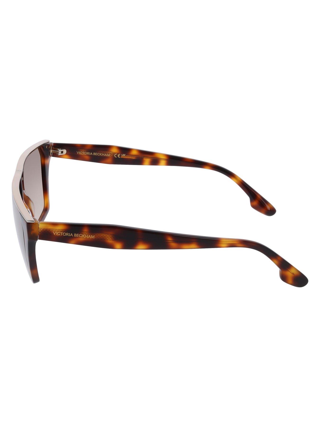 Image 3 of 4 of VICTORIA BECKHAM VB683S Modified Rectangle Acetate Sunglasses