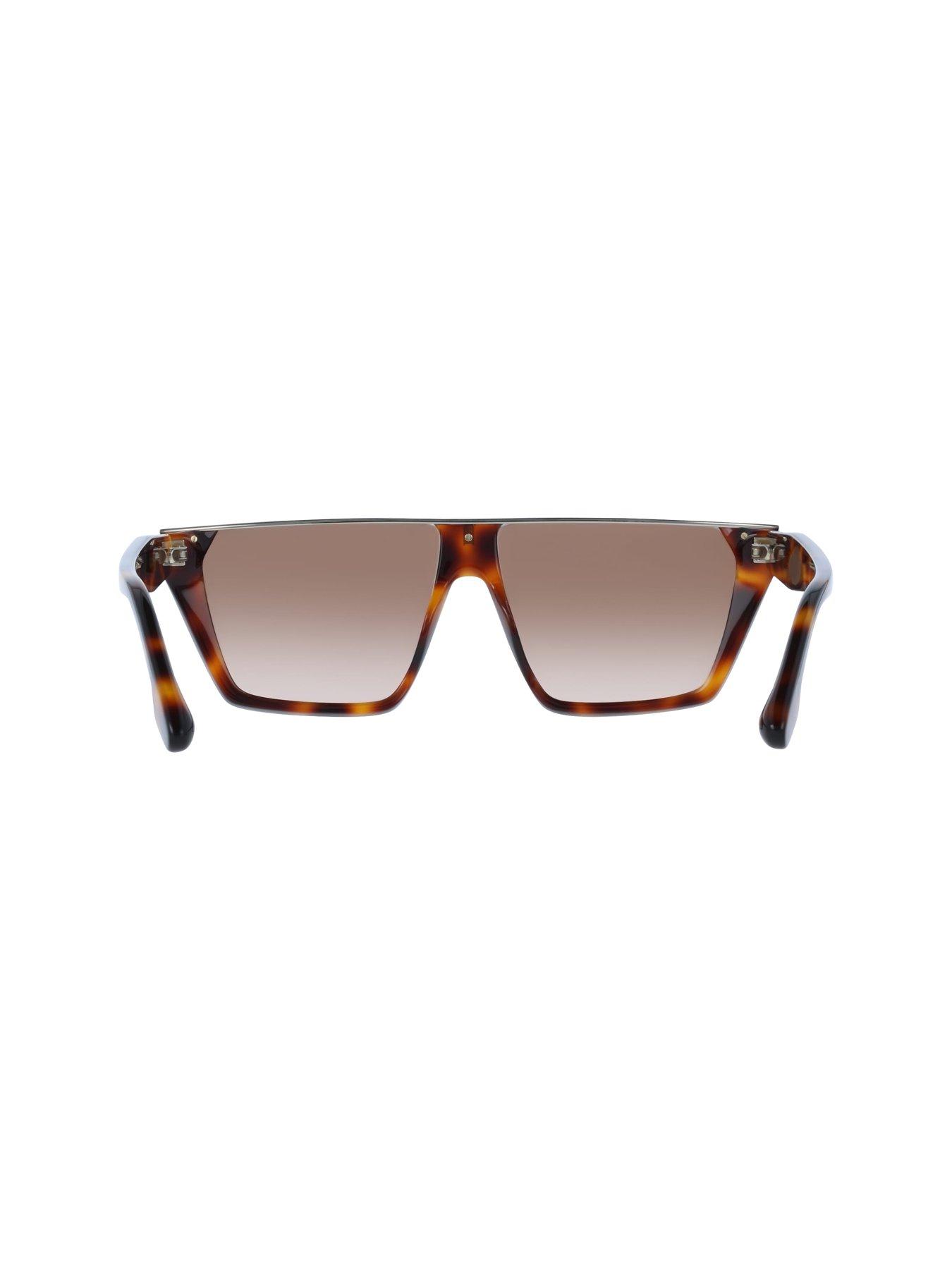Image 4 of 4 of VICTORIA BECKHAM VB683S Modified Rectangle Acetate Sunglasses