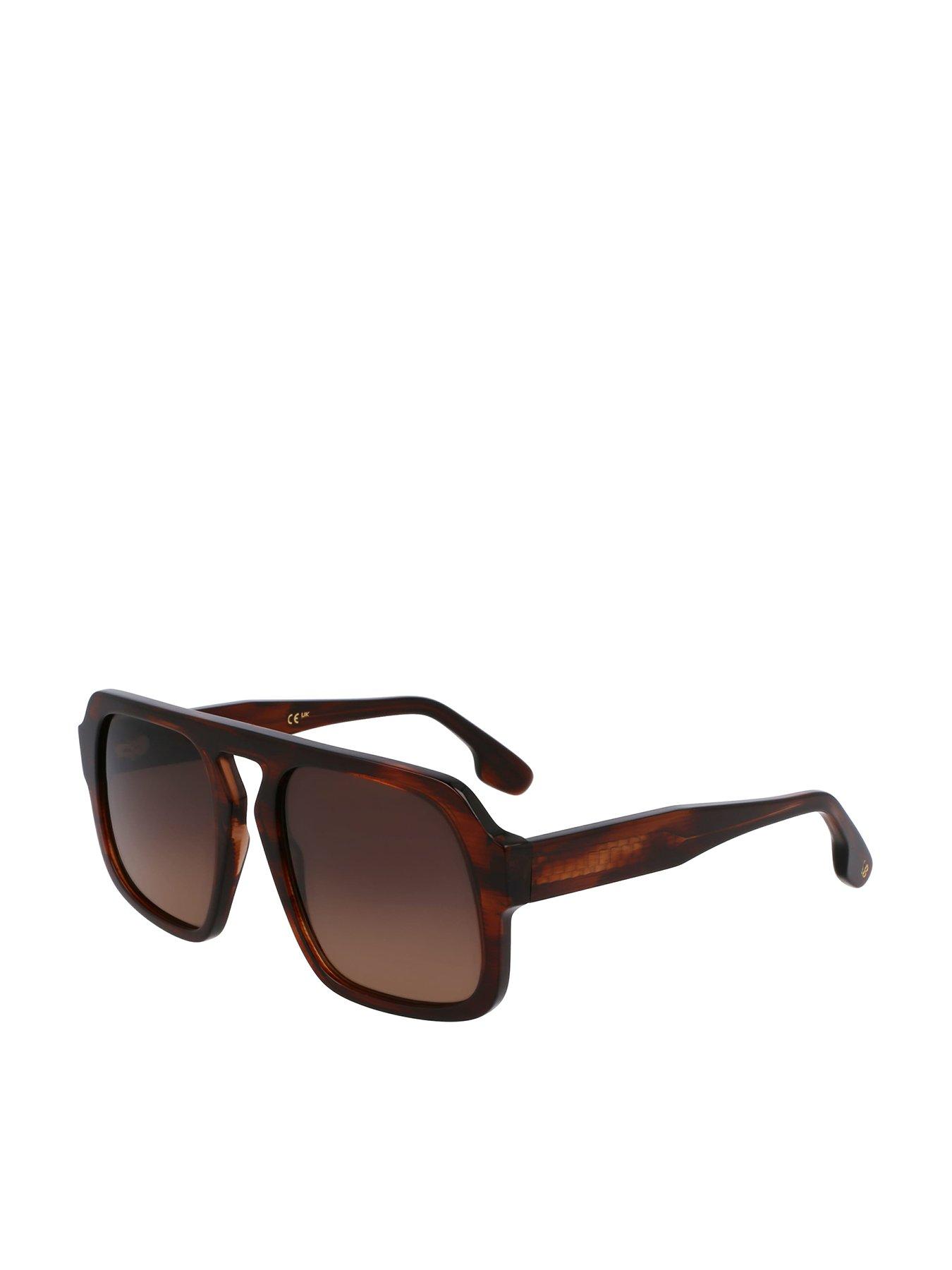 undefined VB674S Modified Rectangle Acetate Sunglasses