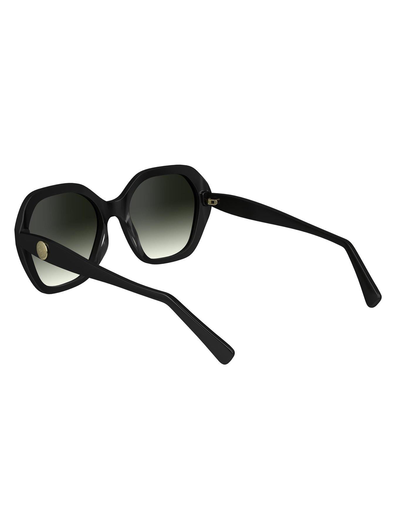 Image 4 of 4 of LONGCHAMP LO759S Modified Rectangle Acetate Sunglasses
