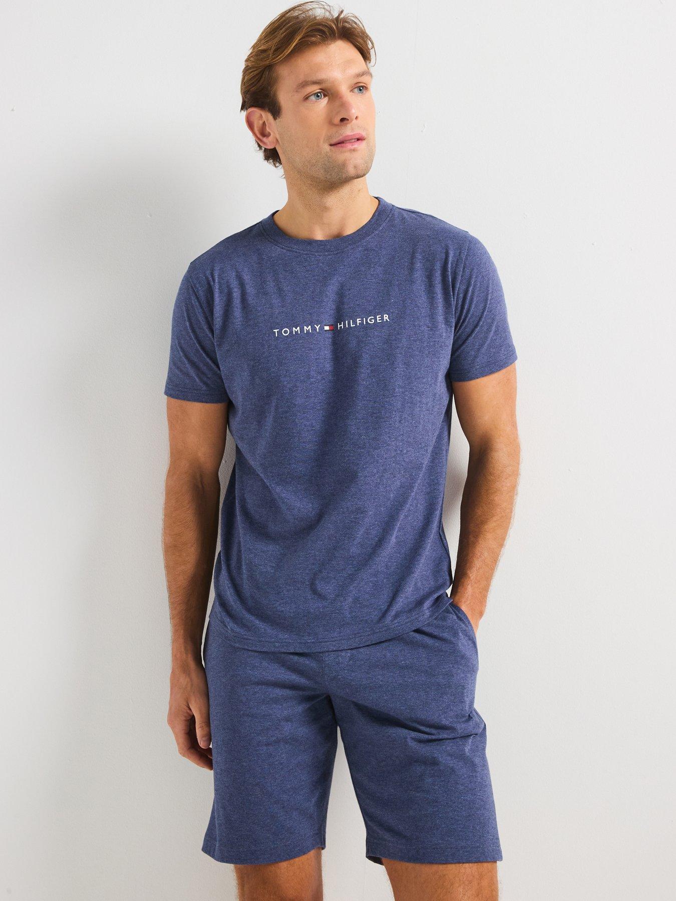 undefined Short Sleeve Loungewear T-shirt - Navy
