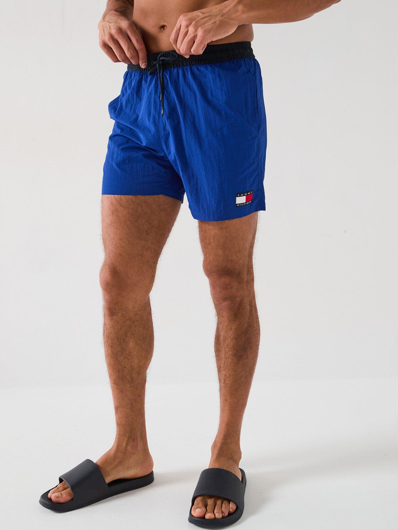 undefined Medium Drawstring Swimshorts - Blue