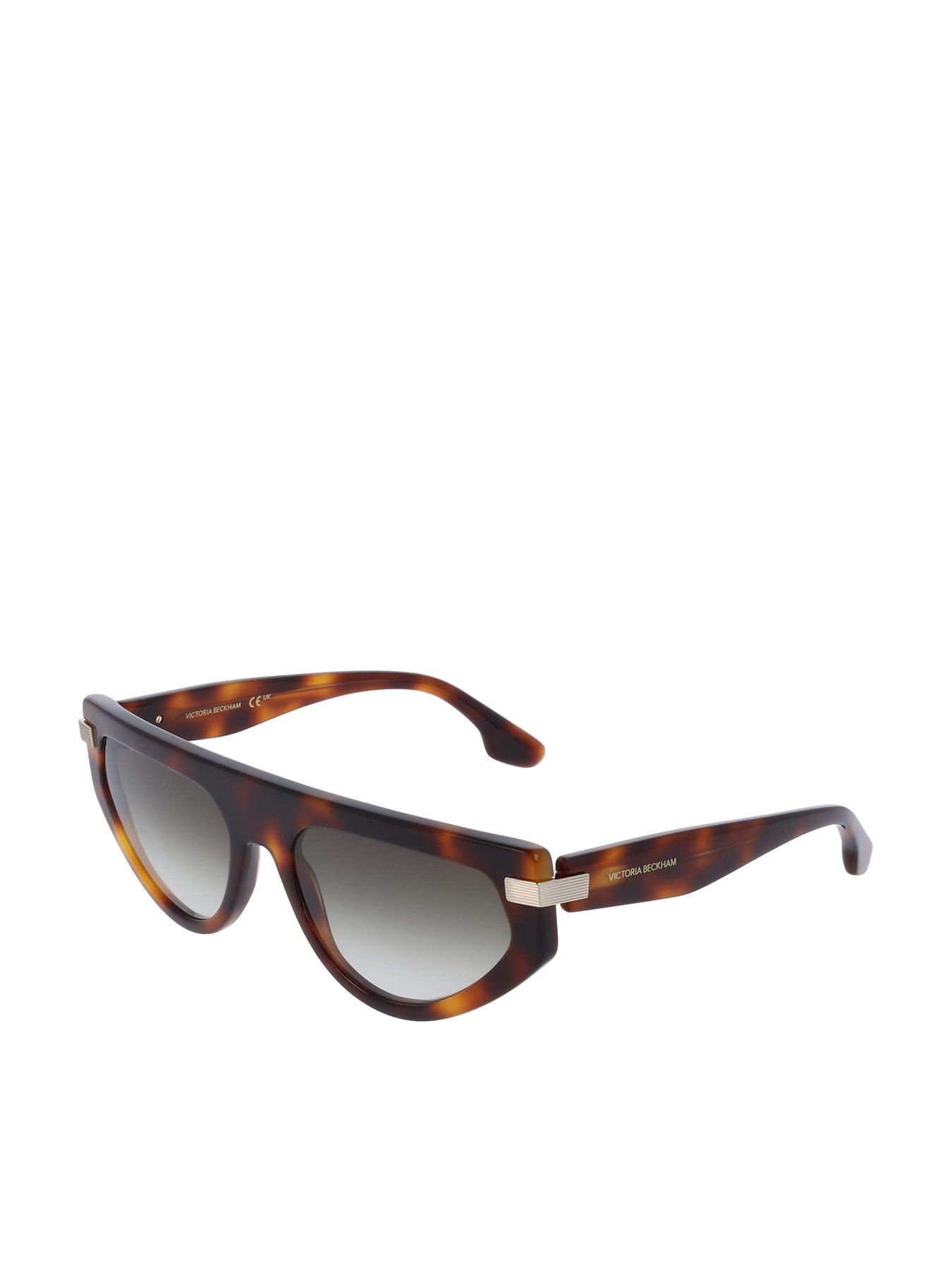 VICTORIA BECKHAM Vb685S Tea Cup Acetate Sunglasses - Brown