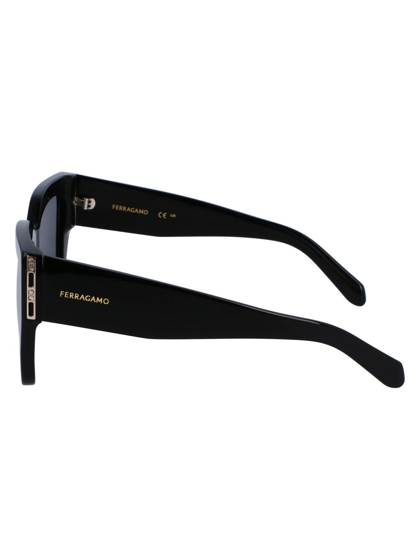 Image 3 of 4 of Ferragamo SF1104S Modified Rectangle Acetate Sunglasses