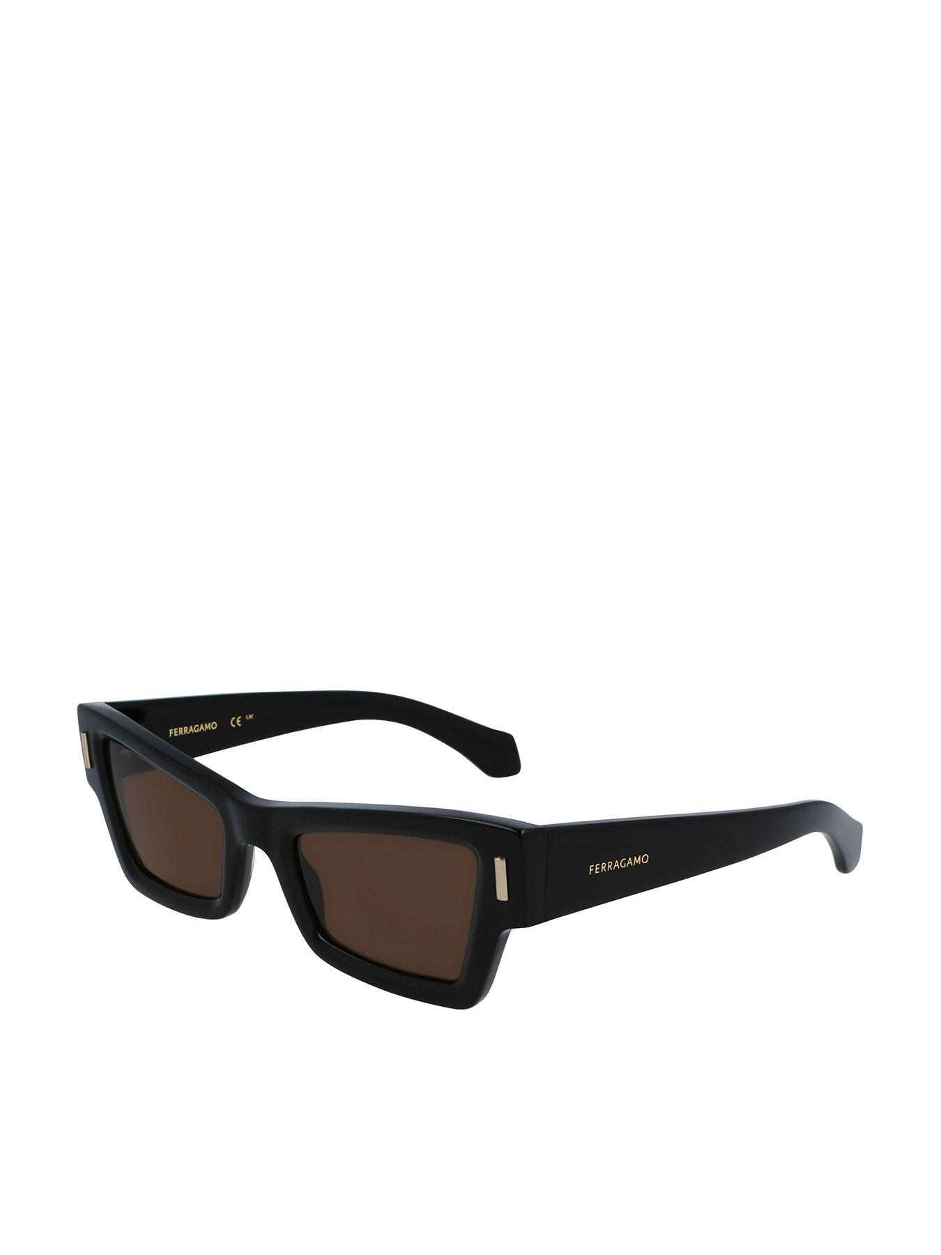 undefined SF2006S Modified Rectangle Acetate Sunglasses